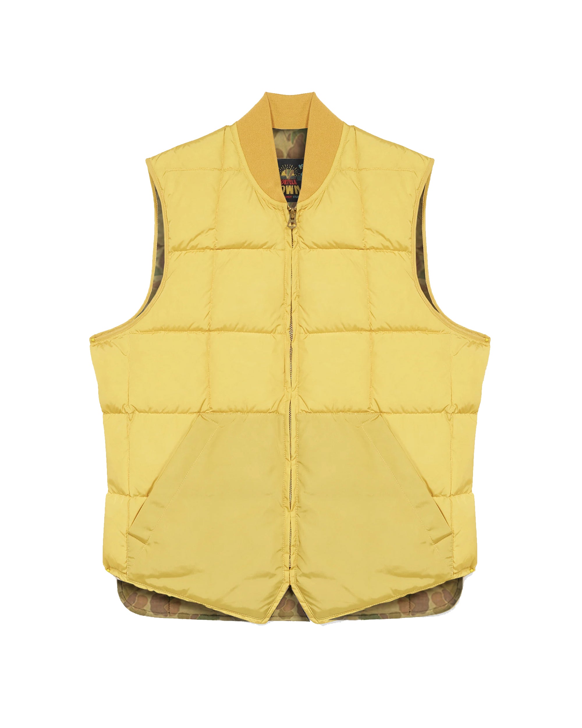 Vest2 Gilet Smanicato In Nylon Con Interno Camouflage