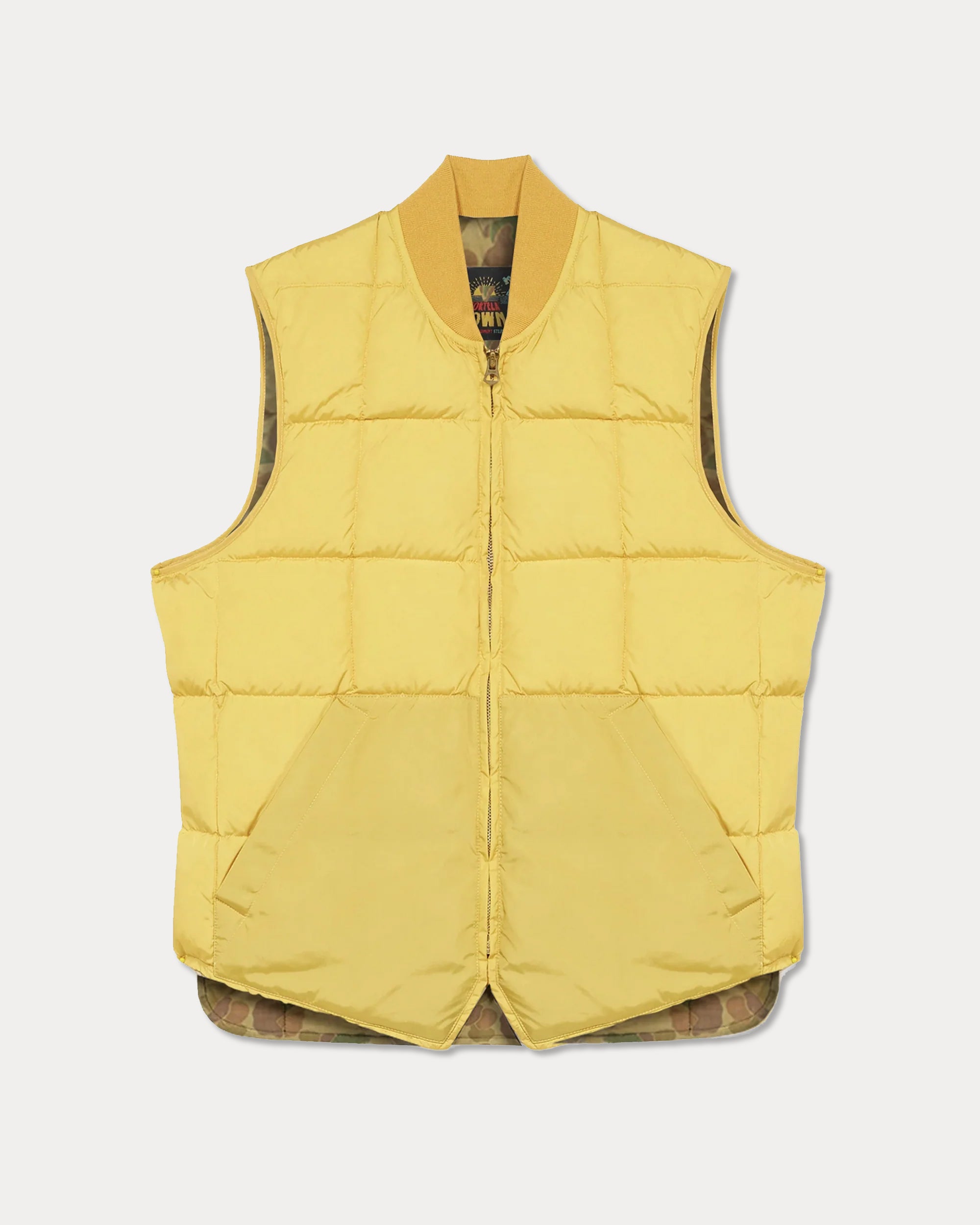 Vest2 Gilet Smanicato In Nylon Con Interno Camouflage