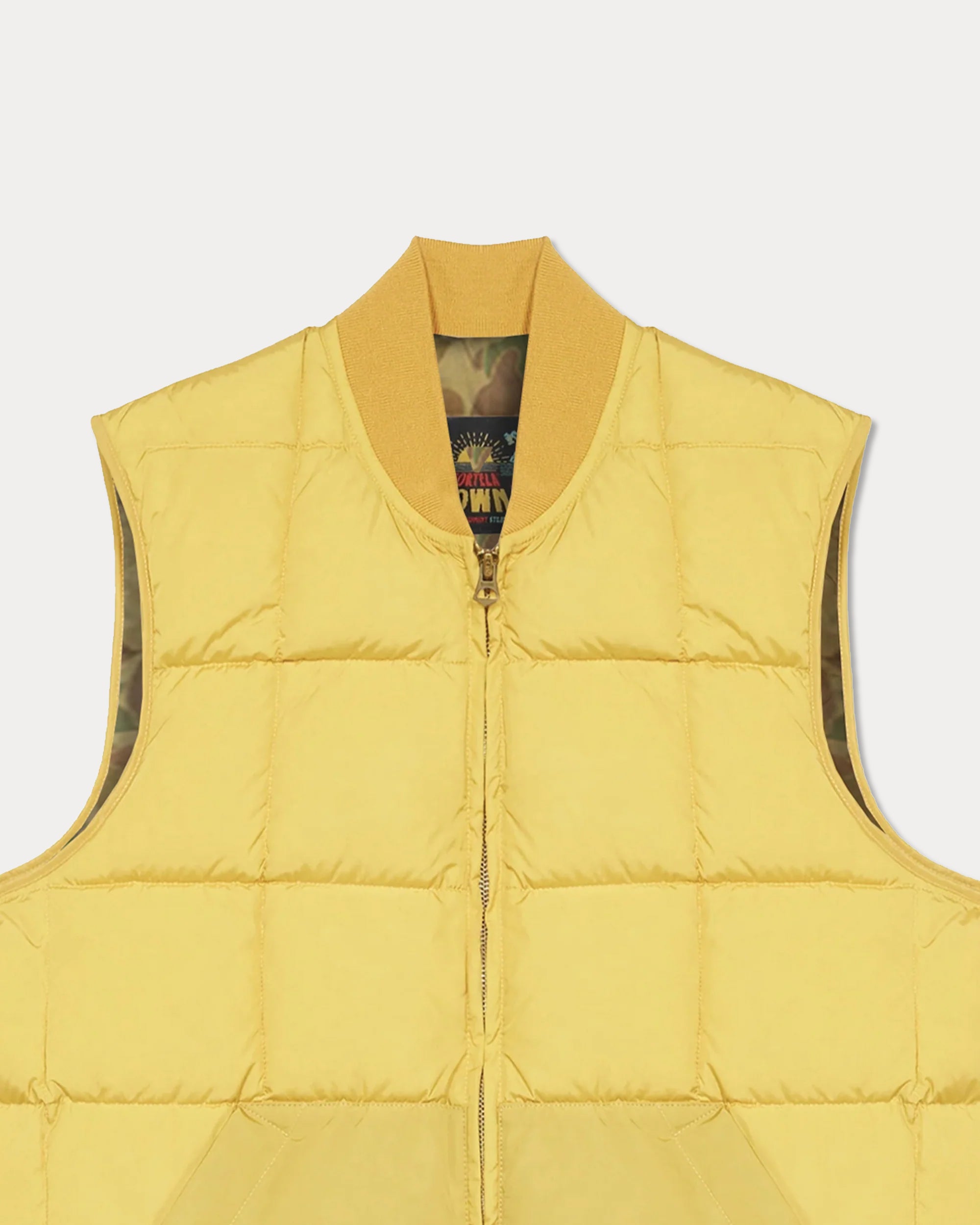 Vest2 Gilet Smanicato In Nylon Con Interno Camouflage