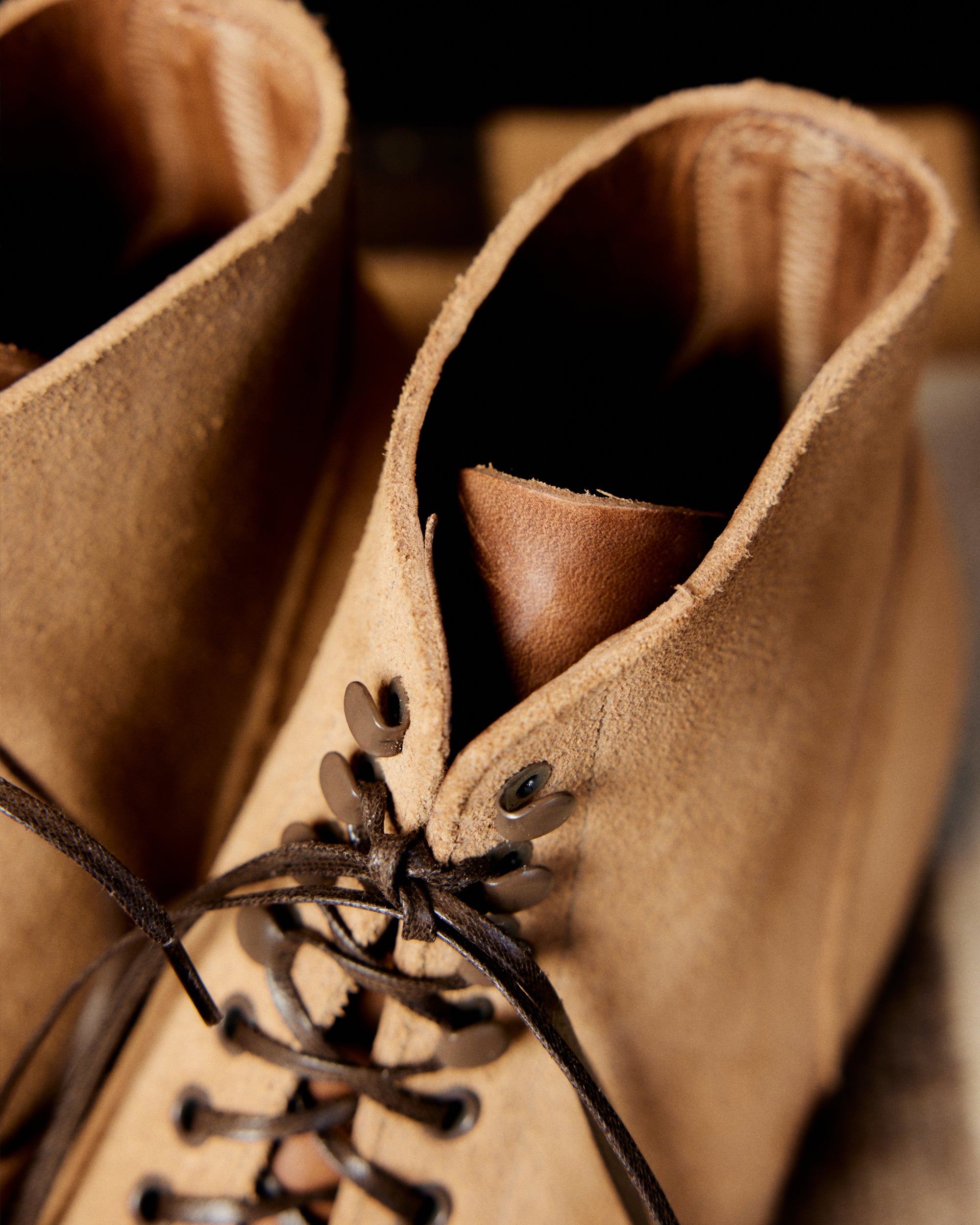 Viberg x Fortela Stivali in "Marine Field Leather"