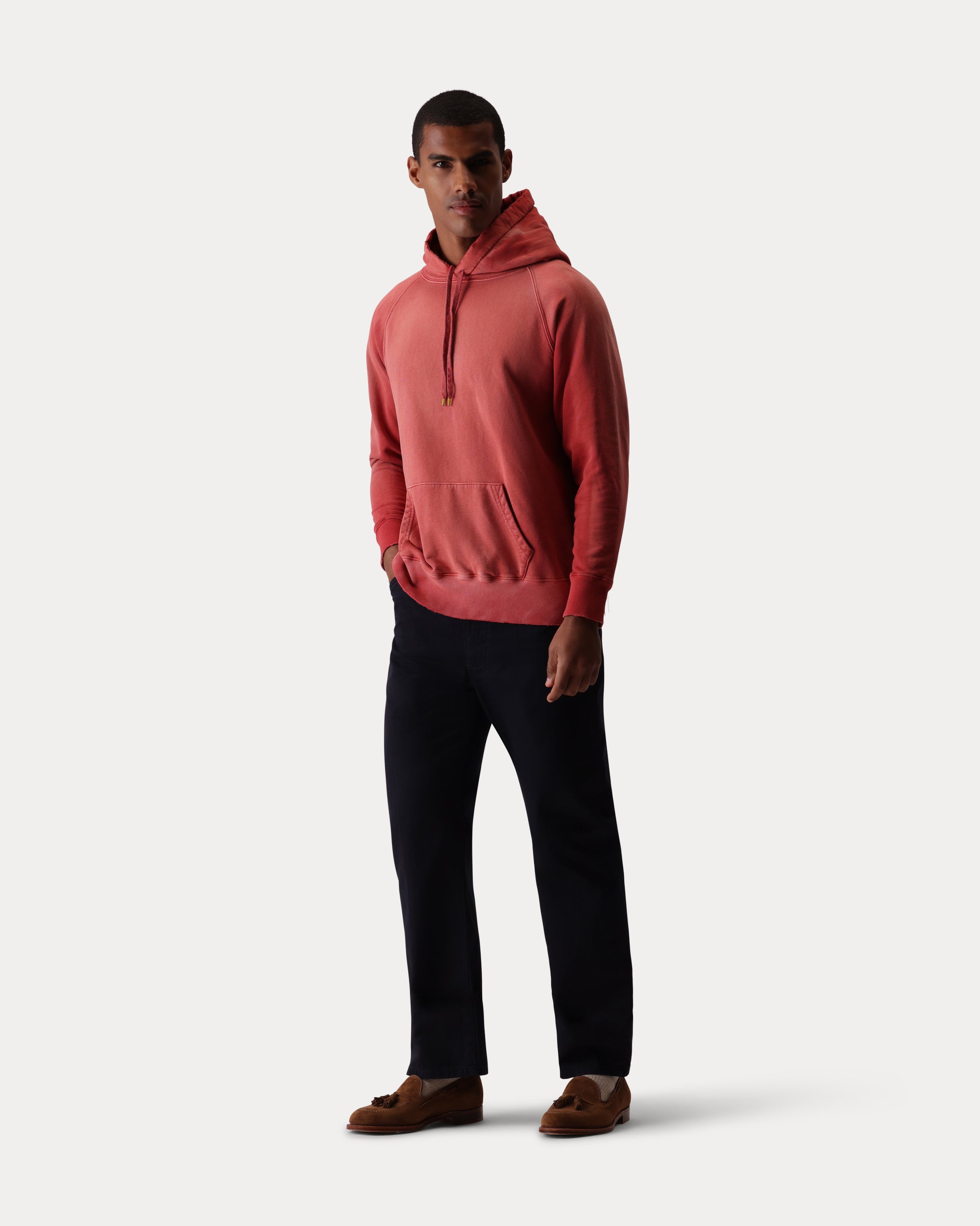Vintagehood Fleece Jersey Sweatshirt with Vintage Treatment