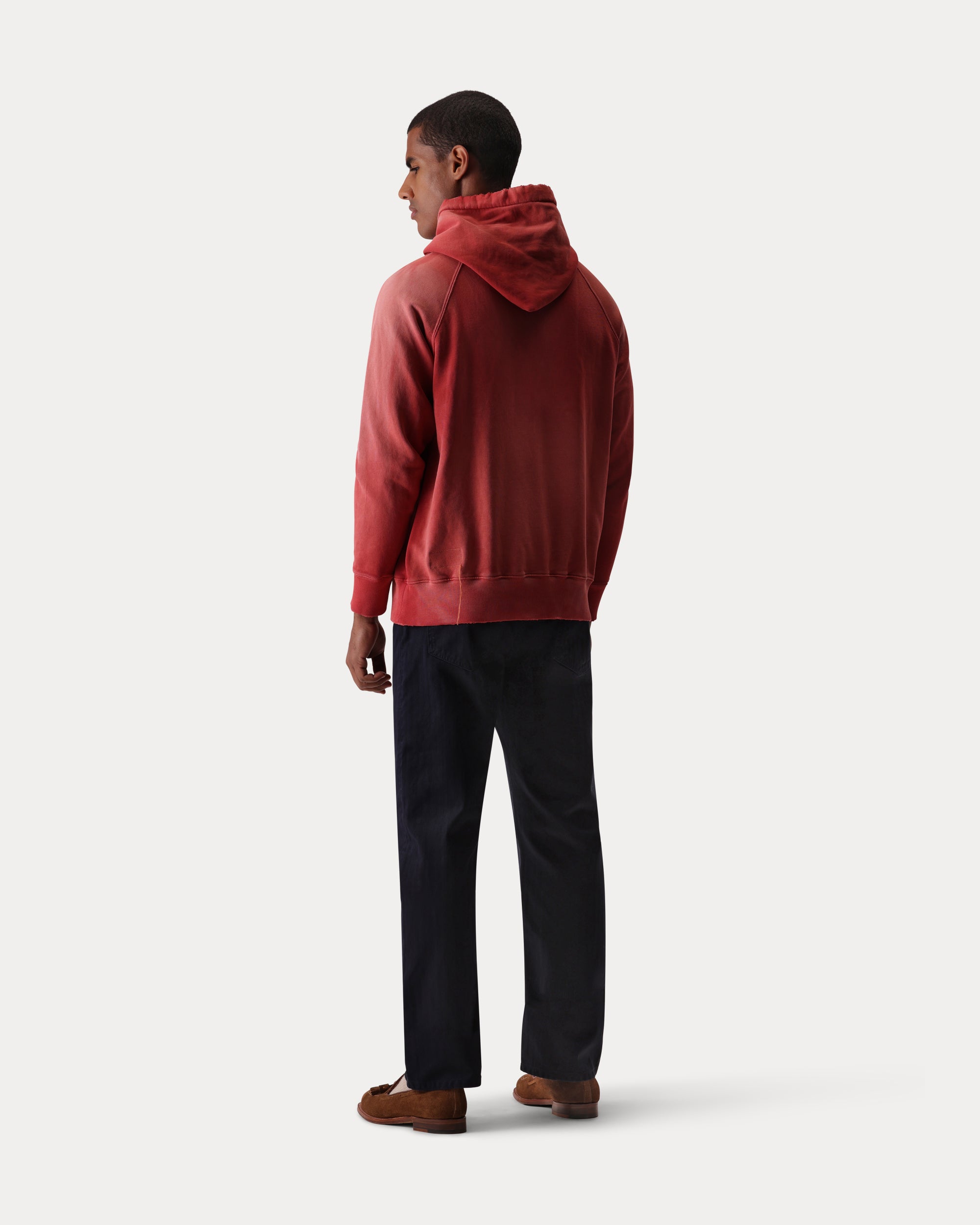 Vintagehood Fleece Jersey Sweatshirt with Vintage Treatment