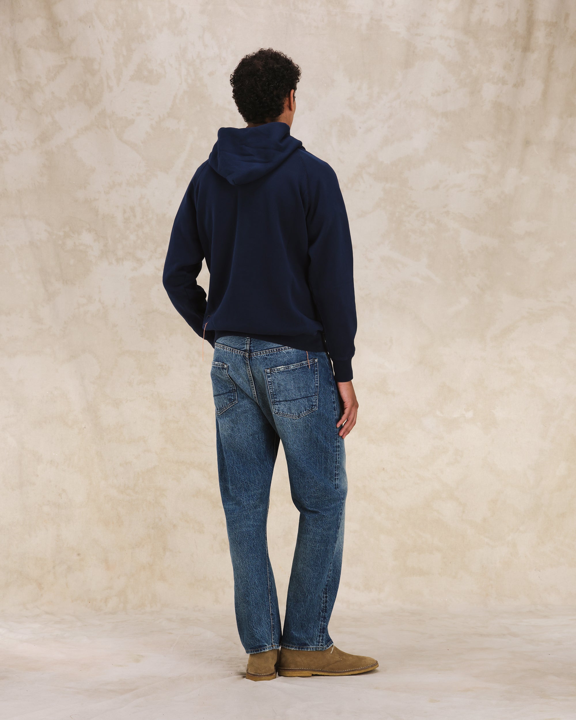 Vintagehood Felpa in Jersey Felpato Con Cappuccio