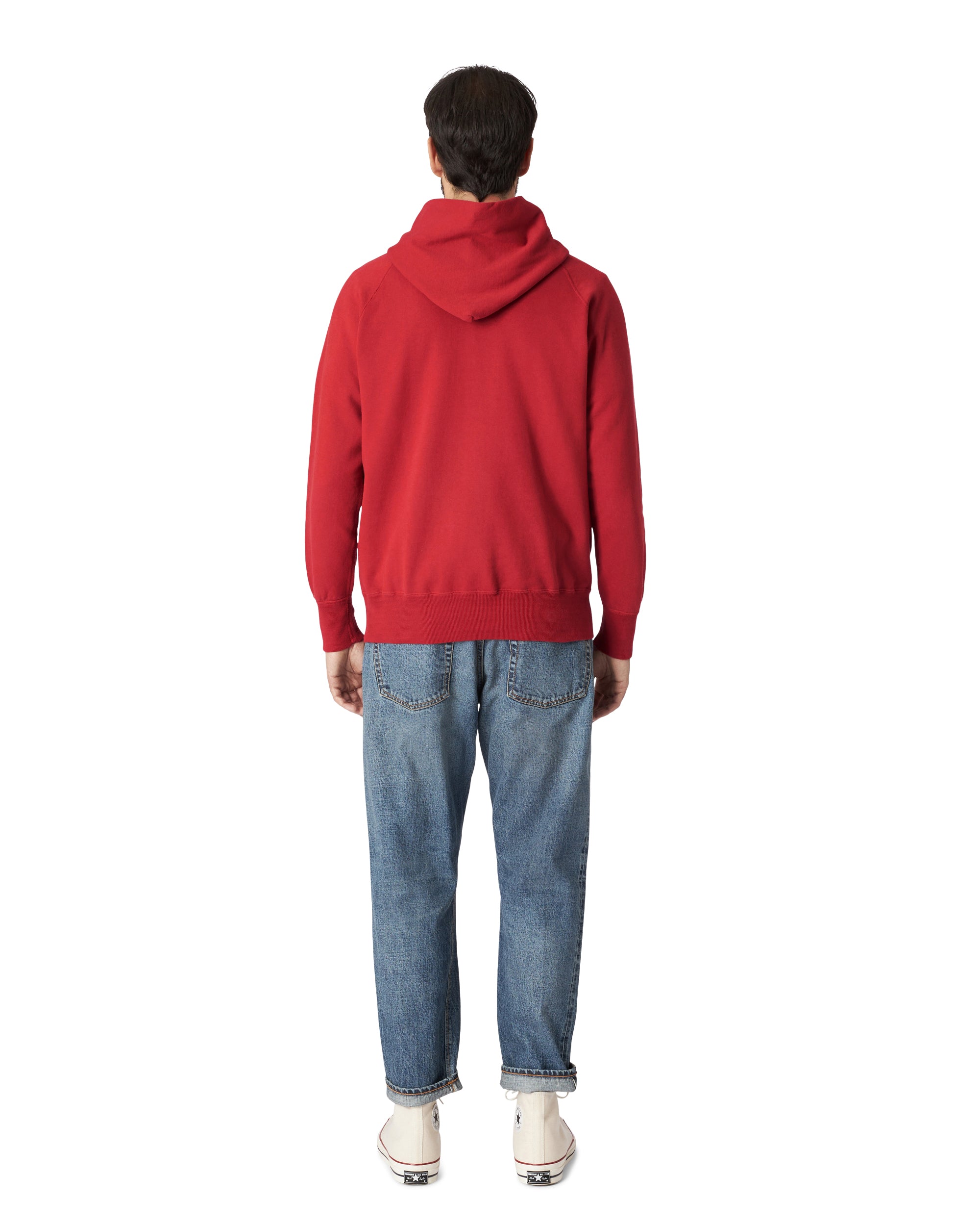 Vintagehood Felpa in Jersey Felpato Con Cappuccio