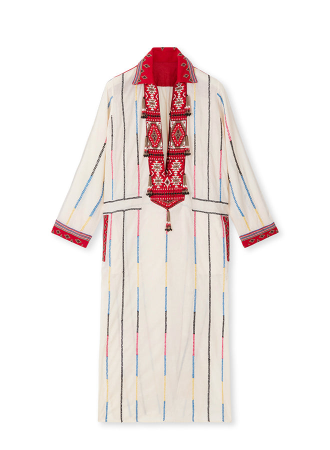 Adish Caftano Ricamato