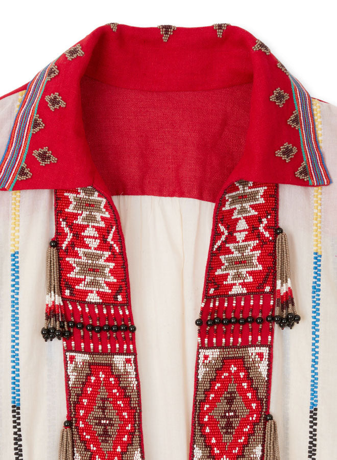 Adish Caftano Ricamato