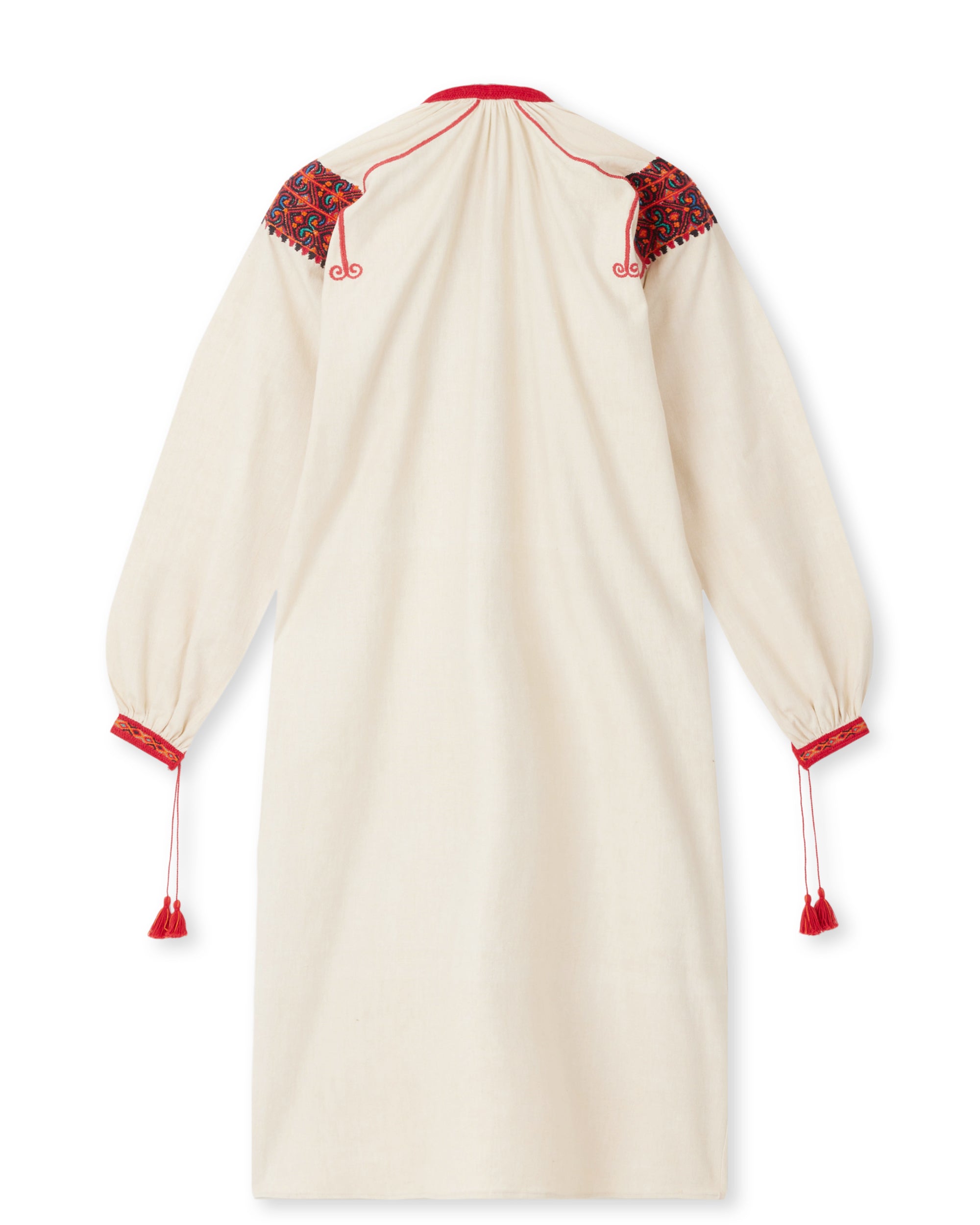 Afra Abito in Cotone Ricamato