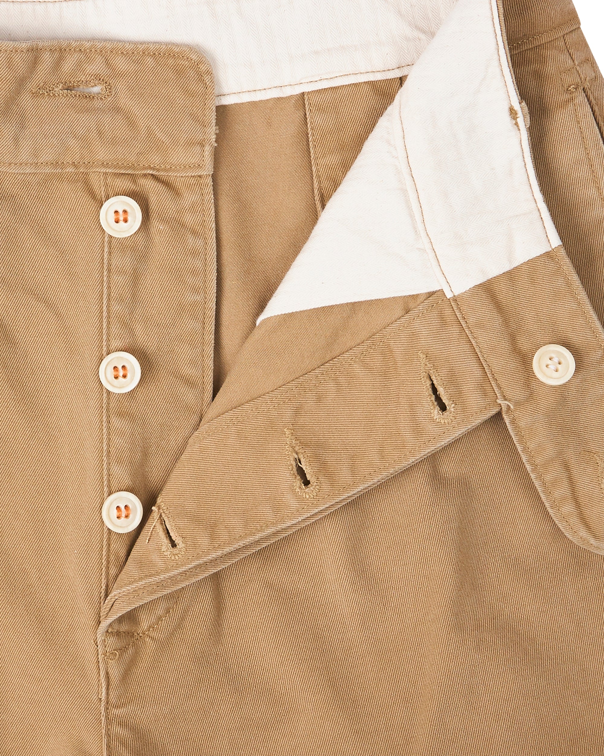 Alma Pantaloni in Canvas di Cotone Pesante