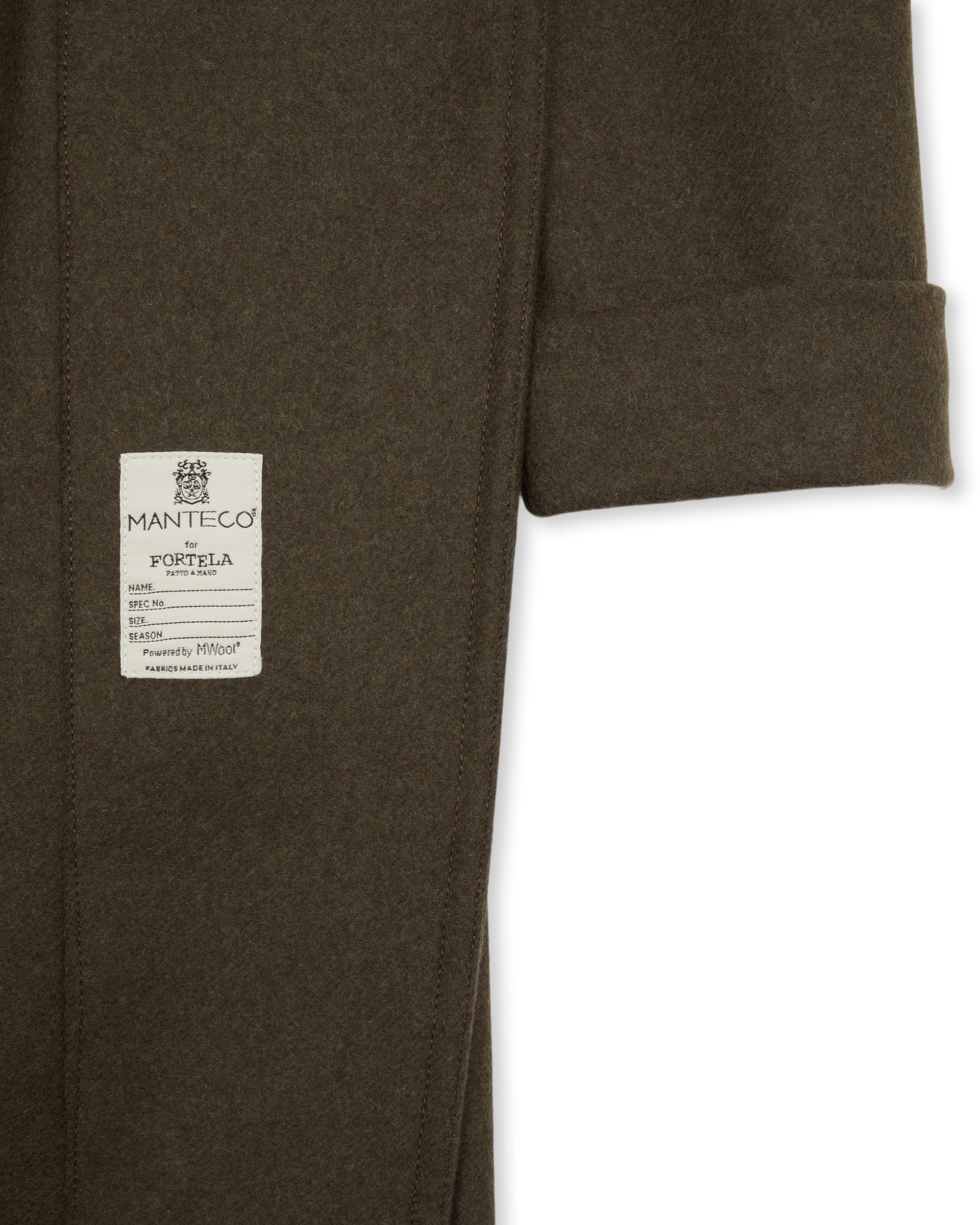 Balbo Cappotto Doppiopetto In Lana 