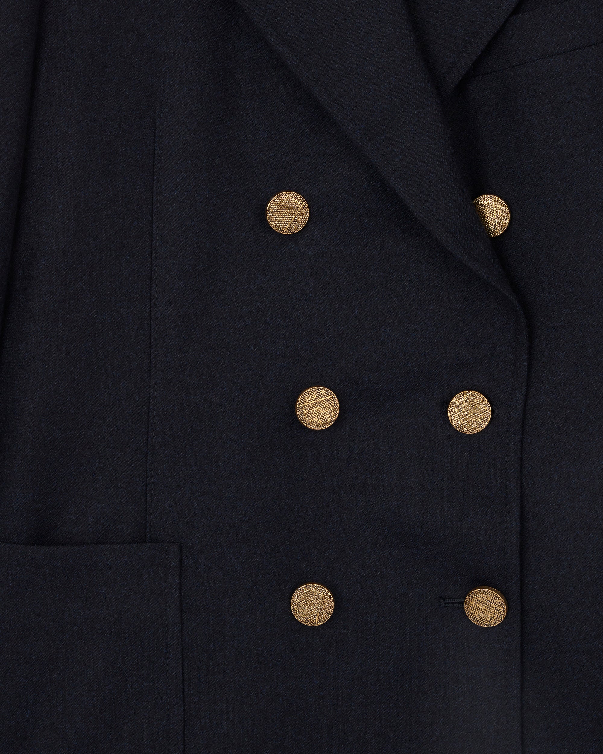 Bobbie Giacca Classica Doppiopetto In Fresco Lana