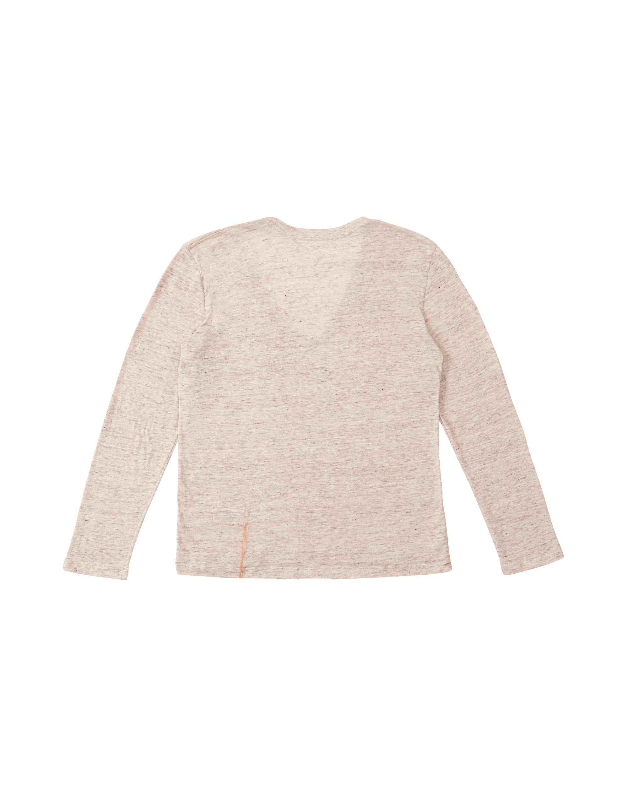 Cara T-Shirt Manica Lunga in Lino Melange