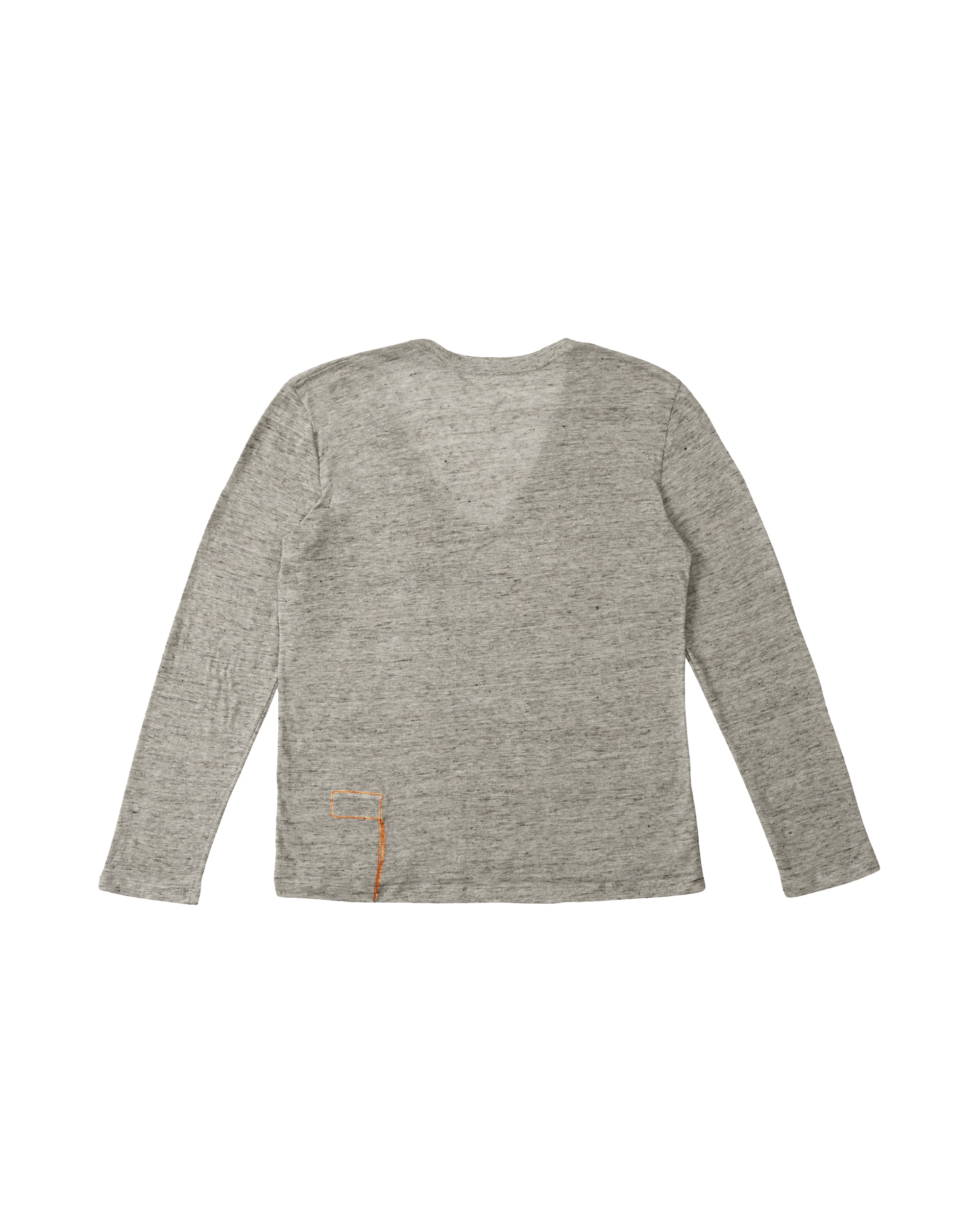 Cara T-Shirt Manica Lunga in Lino Melange