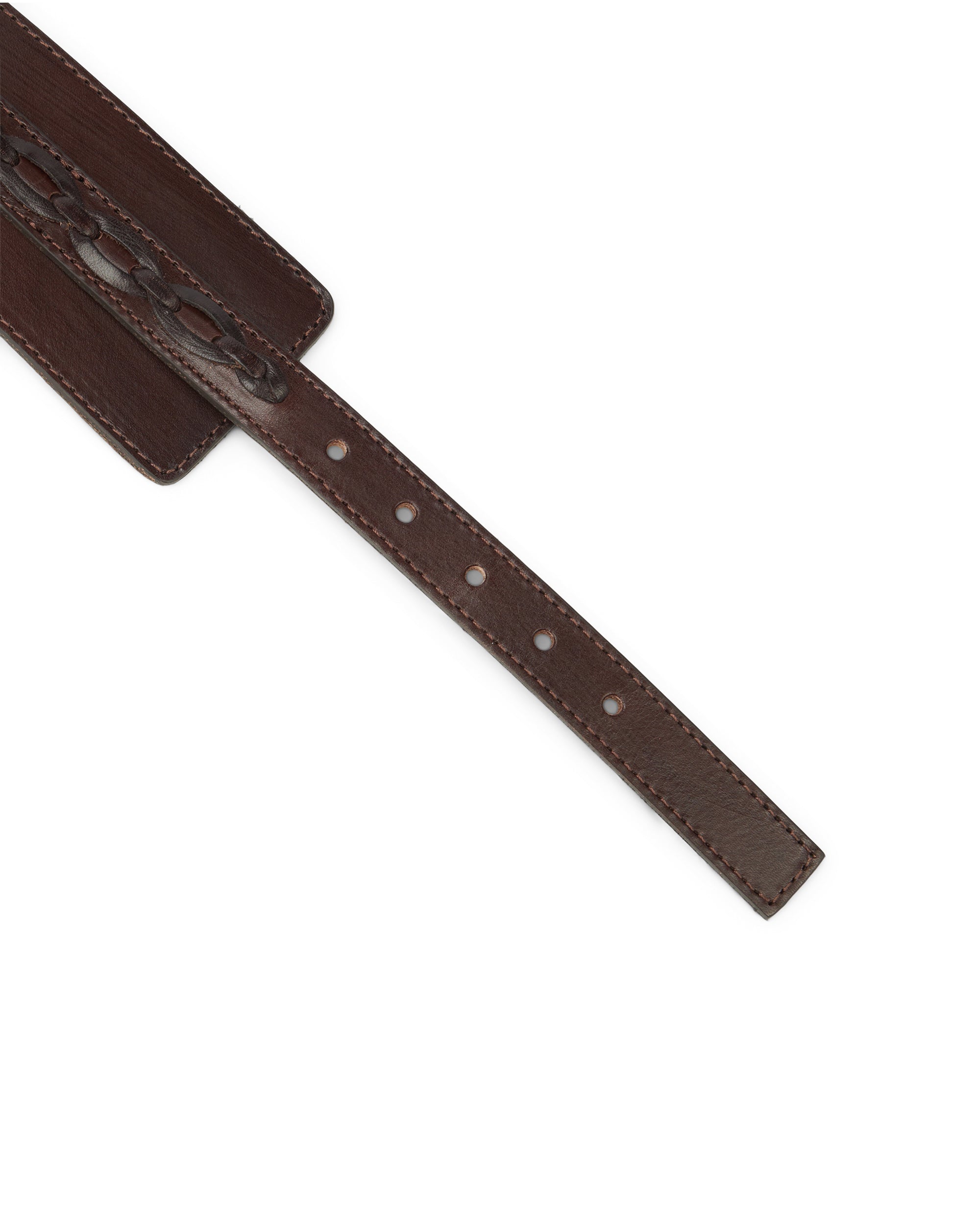 Carol Cintura in Pelle con Fibbia con Incisioni