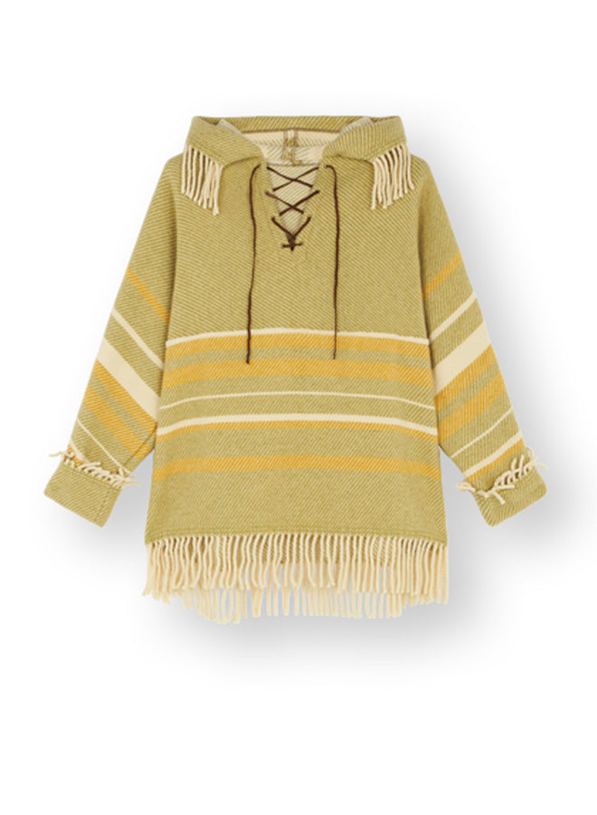 Fern Poncho Cappucci