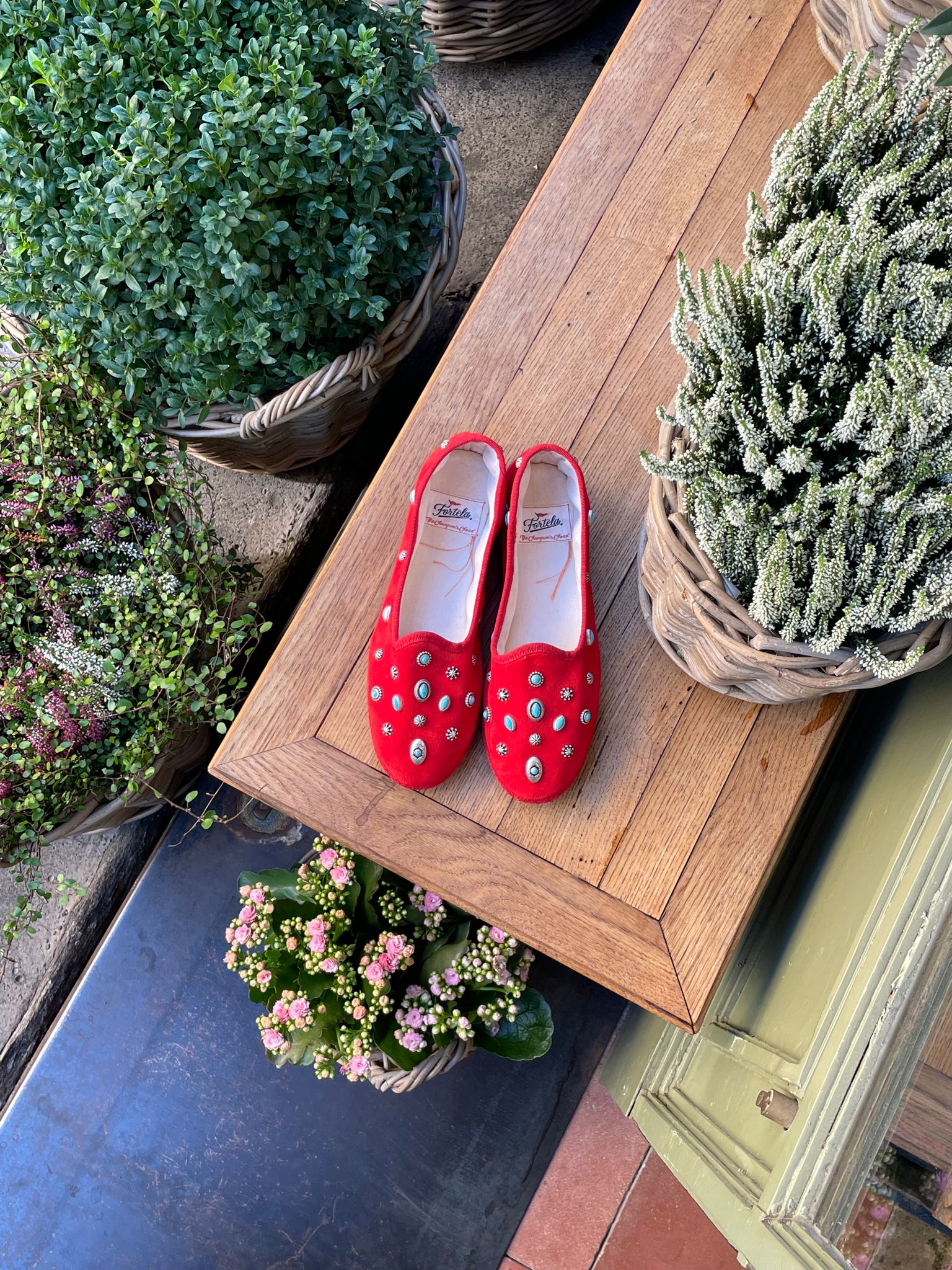 Frutate Friulane In Pelle Scamosciata Con Borchie