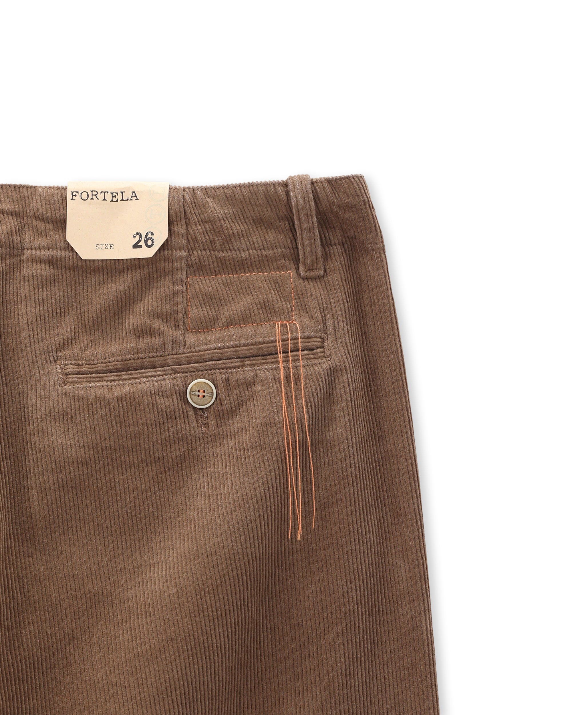 Jamiet Pantaloni Chino In Velluto