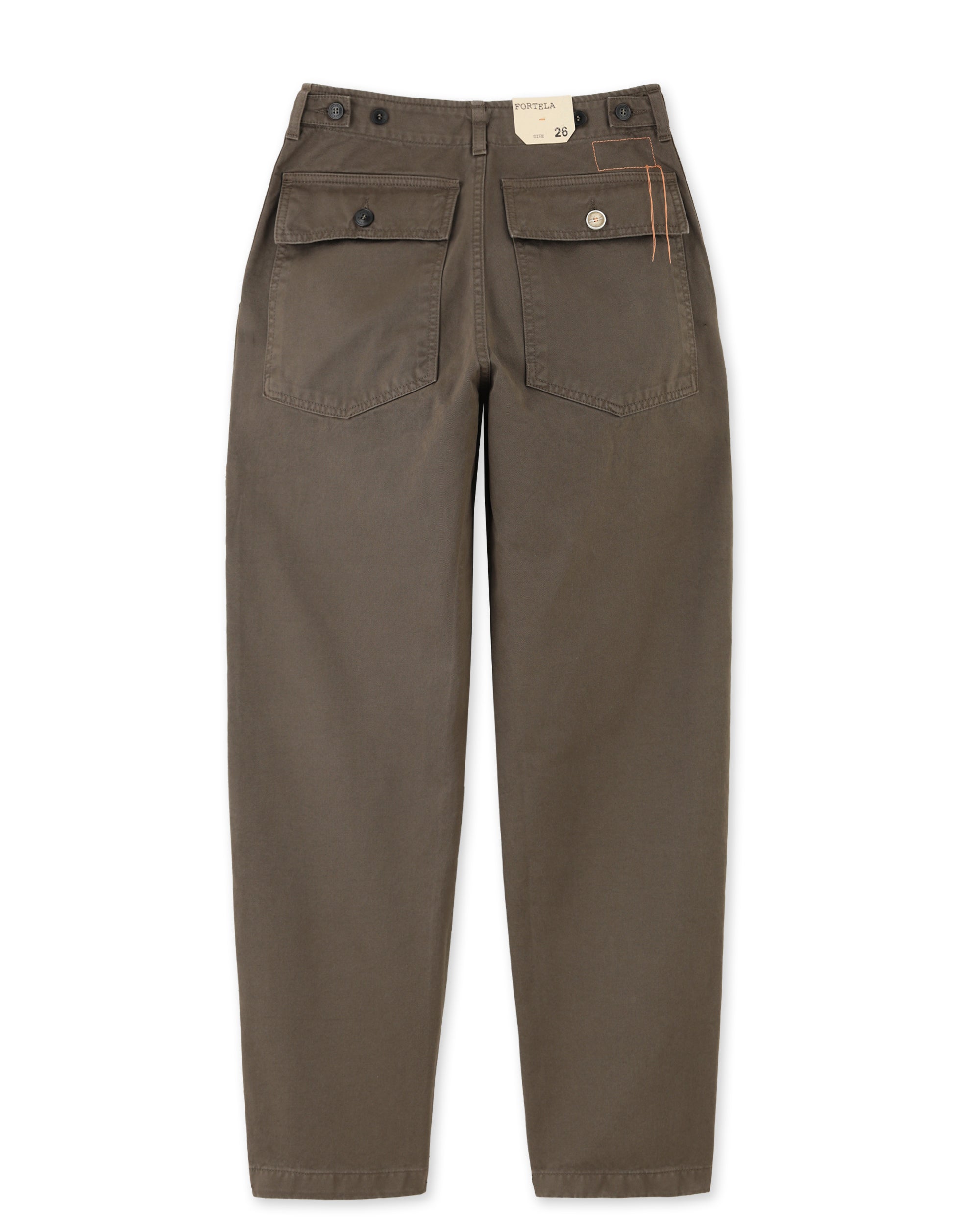 Jerryt Pantaloni Fatigue In Gabardine