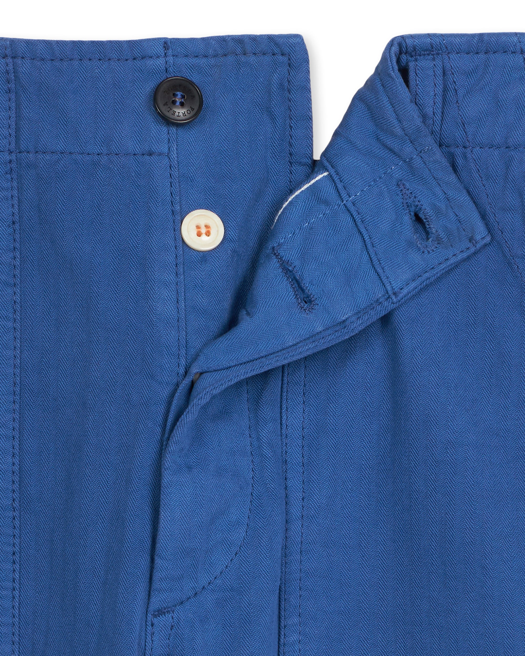 Jerryt Pantaloni Fatigue In Herringbone Di Cotone