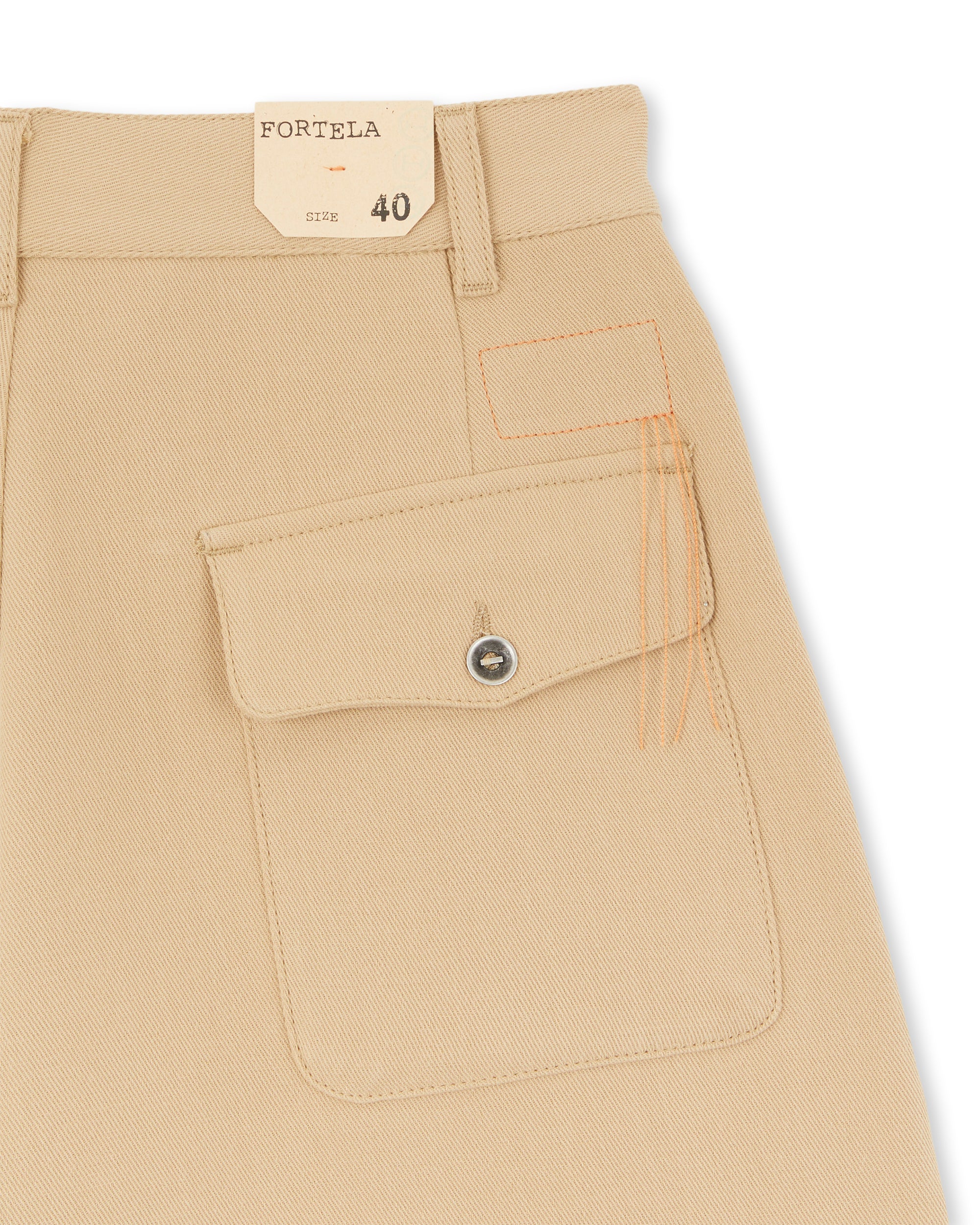 Jillian Bermuda Con Pences in Cotone