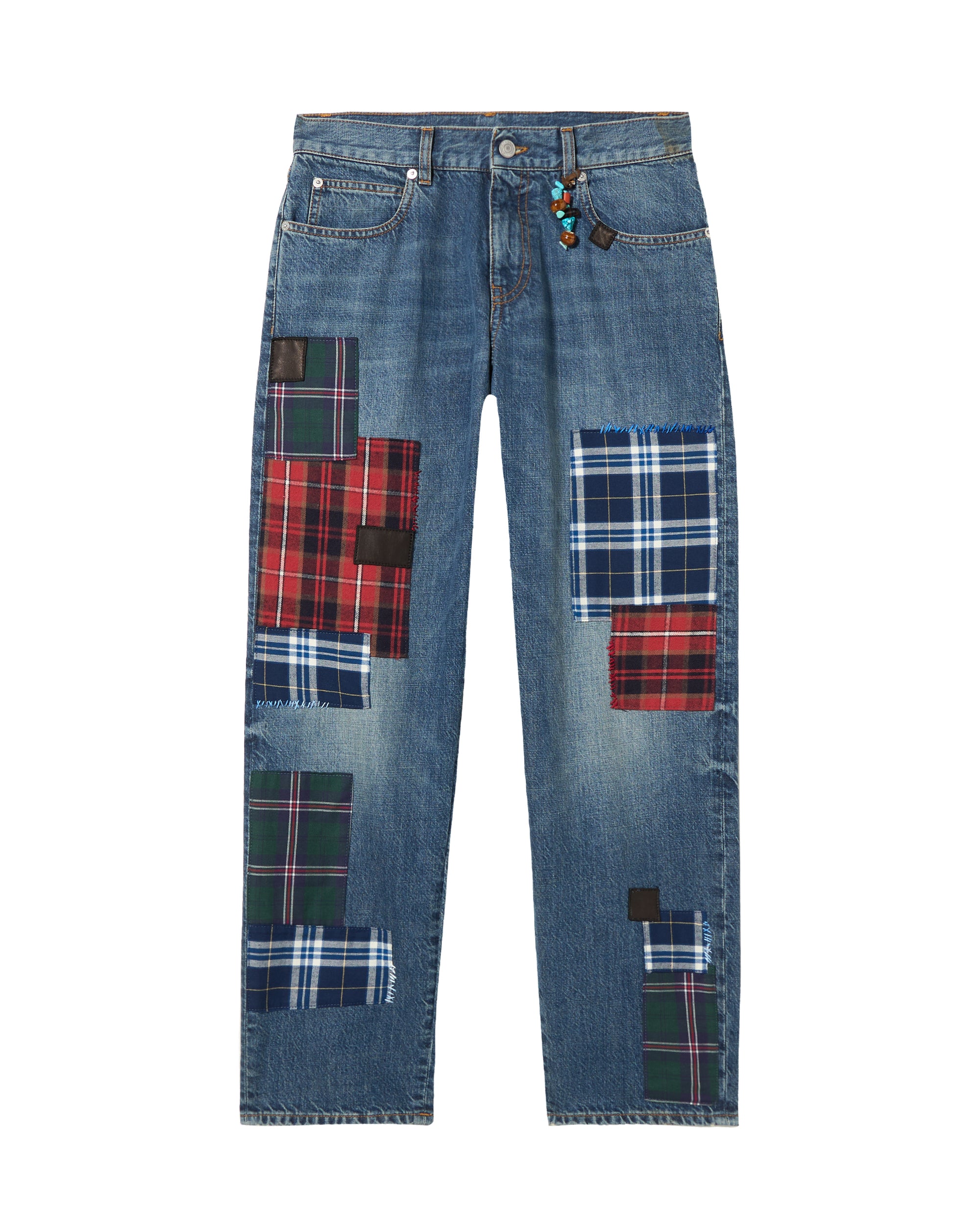 Jill Pantaloni 5 Tasche In Denim