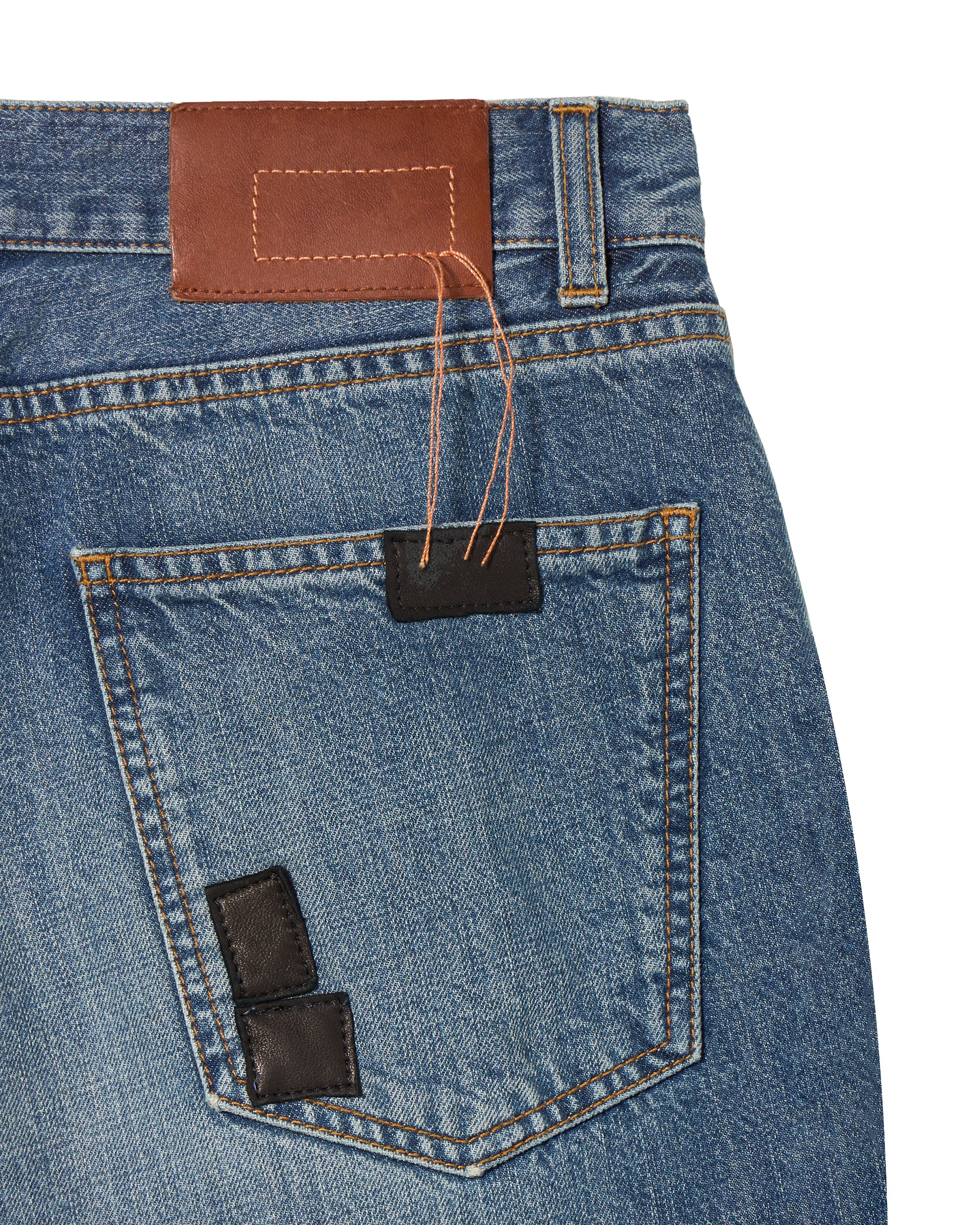 Jill Pantaloni 5 Tasche In Denim