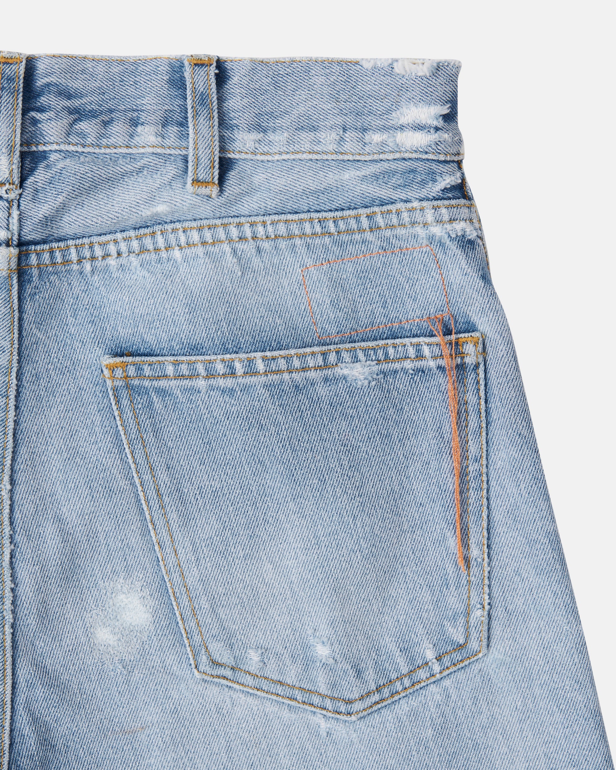 Juliettej Pantaloni 5 Tasche In Denim Bleach Wash