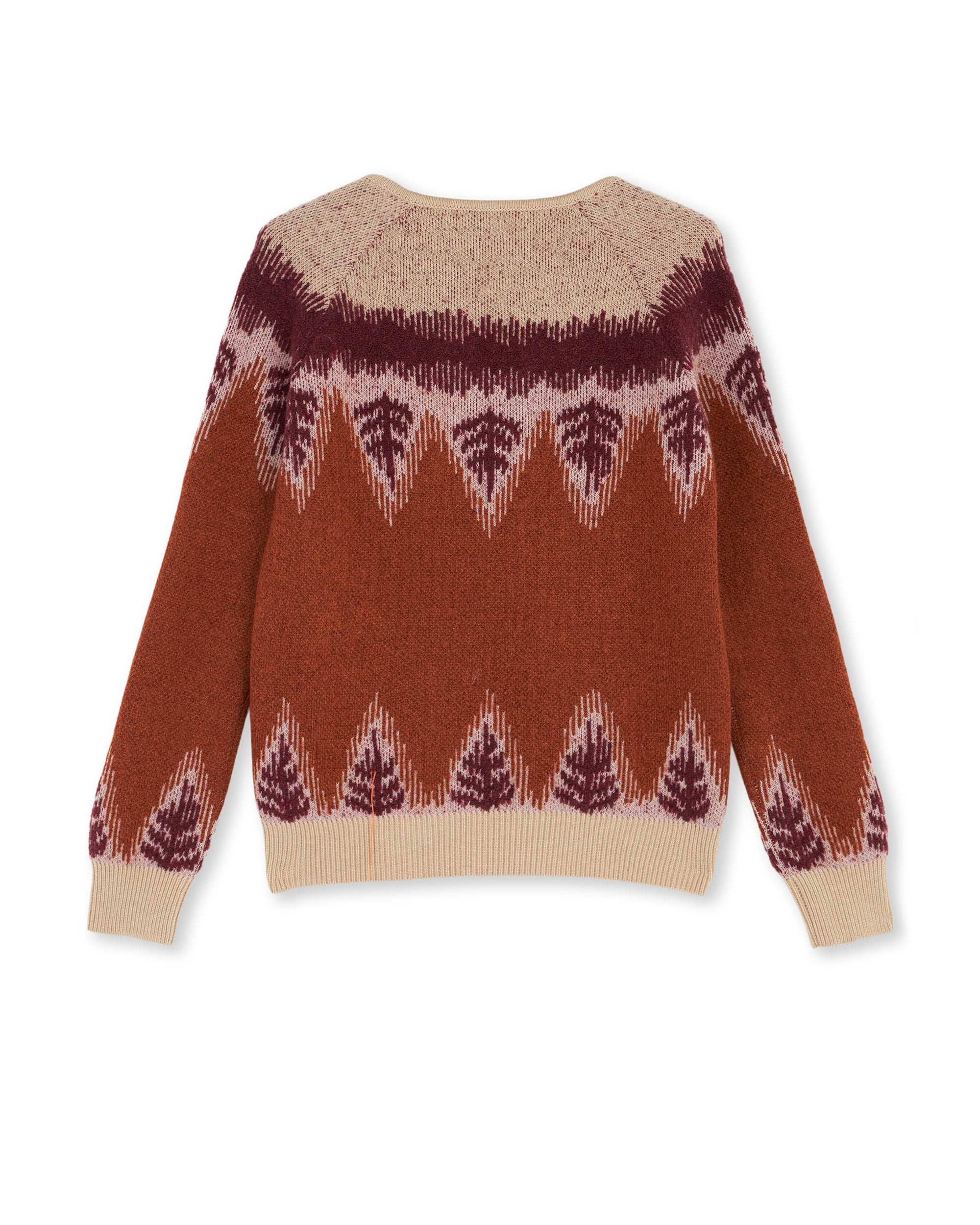 Leanne Maglione Girocollo Misto Lana Jacquard