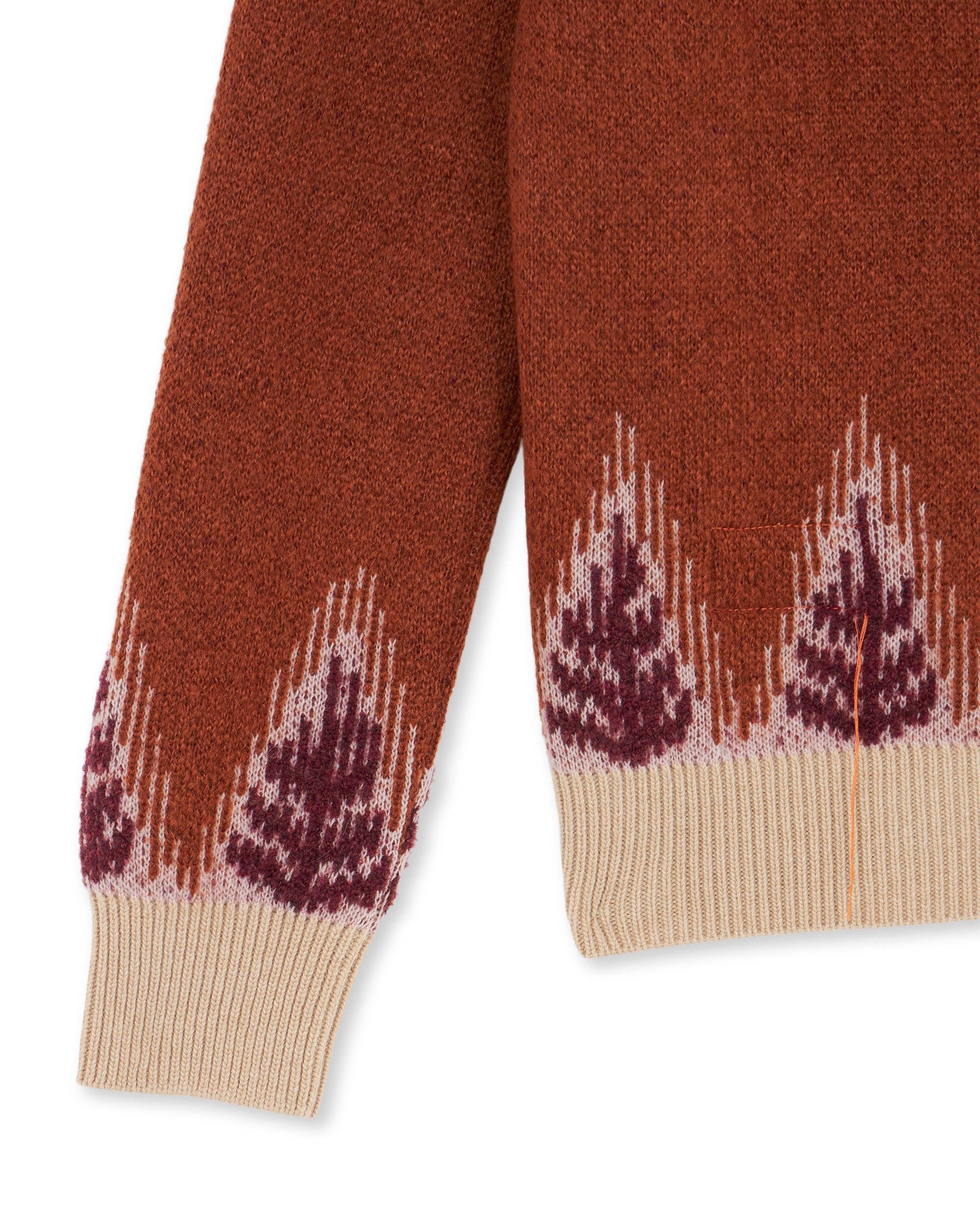 Leanne Maglione Girocollo Misto Lana Jacquard