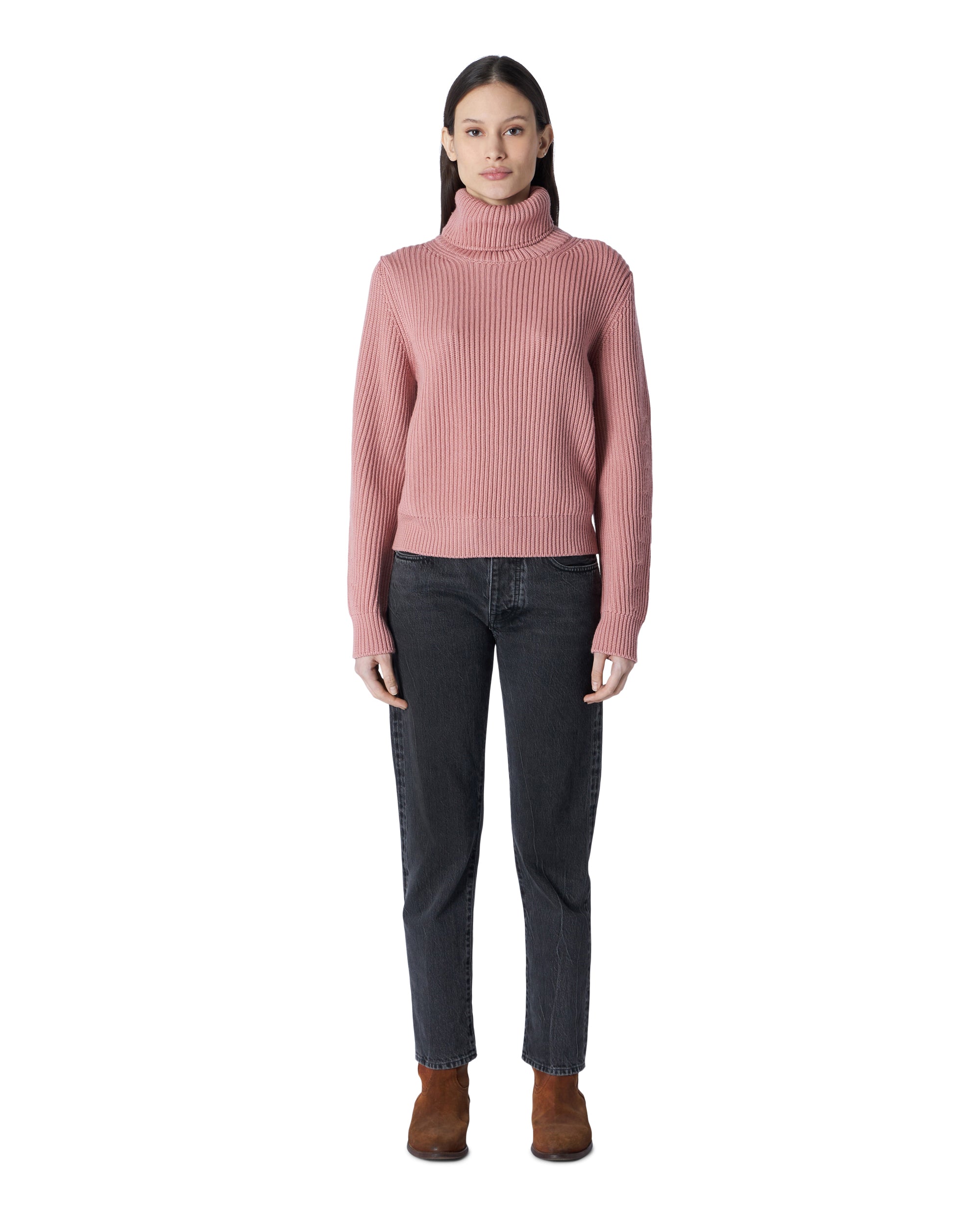 Leona Maglione Collo Alto In Lana