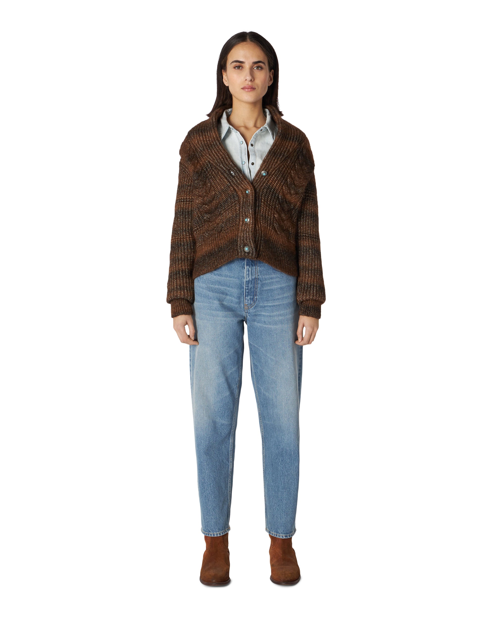 Lexi Cardigan in Lana Alpaca
