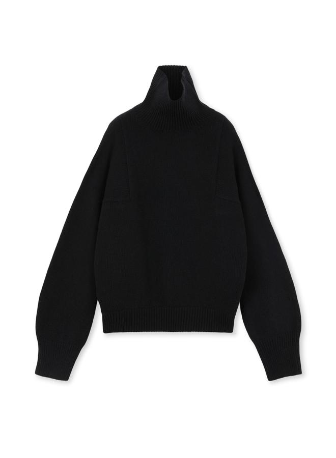 Lucy Maglione Collo Alto in Lana e Cashmere