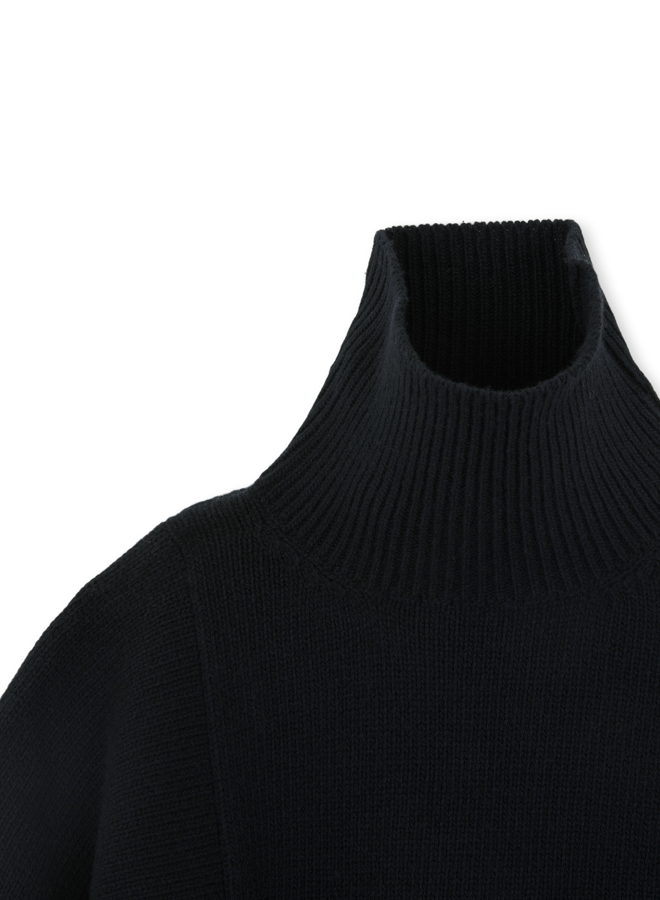 Lucy Maglione Collo Alto in Lana e Cashmere