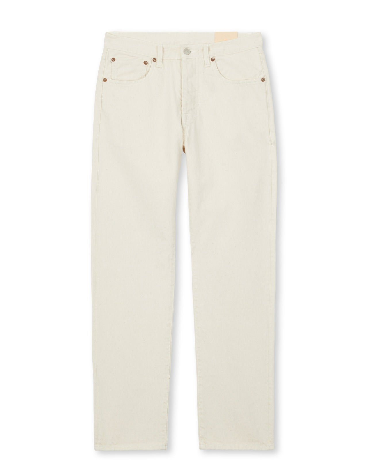 966 John Japan Denim Cimosato 5 Tasche Ecrù