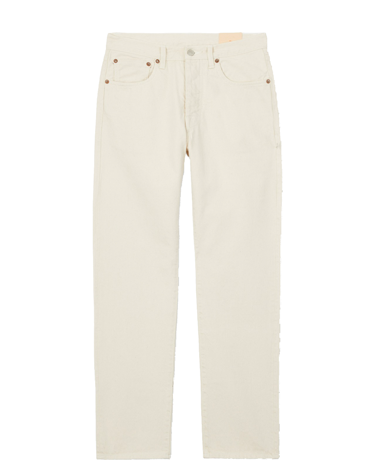 966 John Japan Denim Selvedge 5-pocket Ecrù