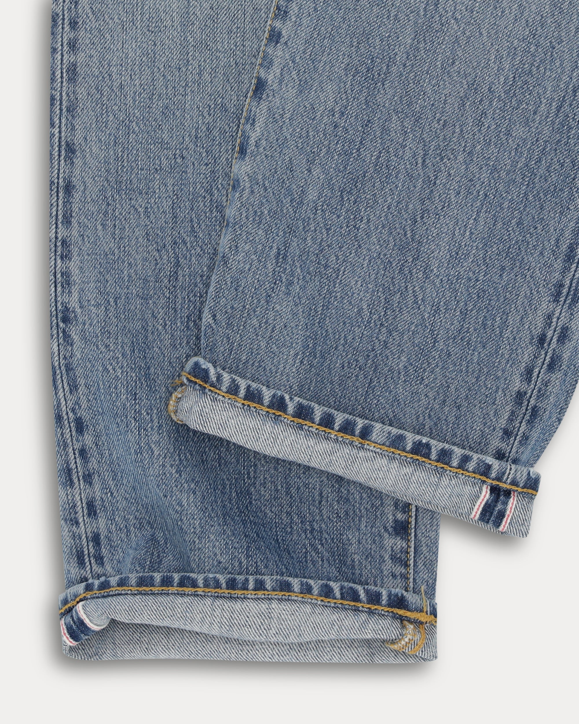 965 John Japan Denim Cimosato 5 Tasche Regular Fit Bleach Wash