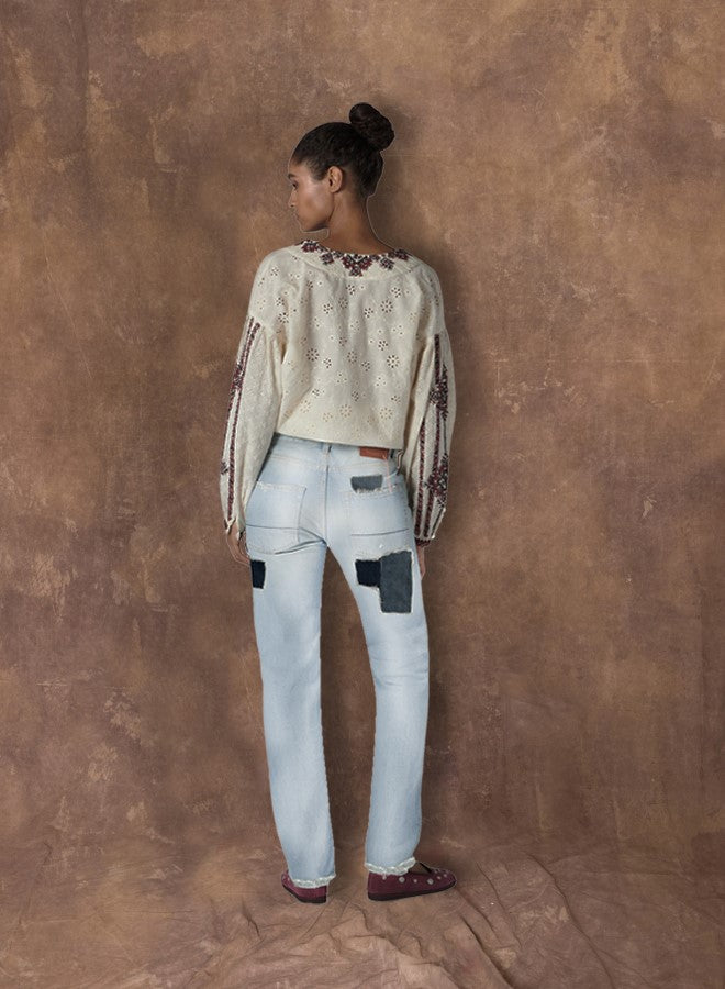 965 John Japan Denim Selvedge 5-pocket Regular Fit Custom Wash