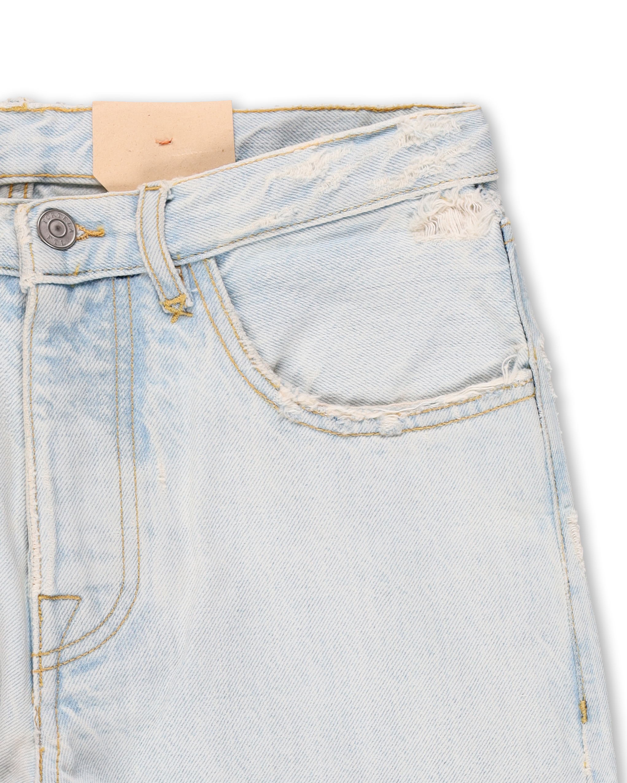 965 John Japan Denim Cimosato 5 Tasche Regular Fit Custom Wash