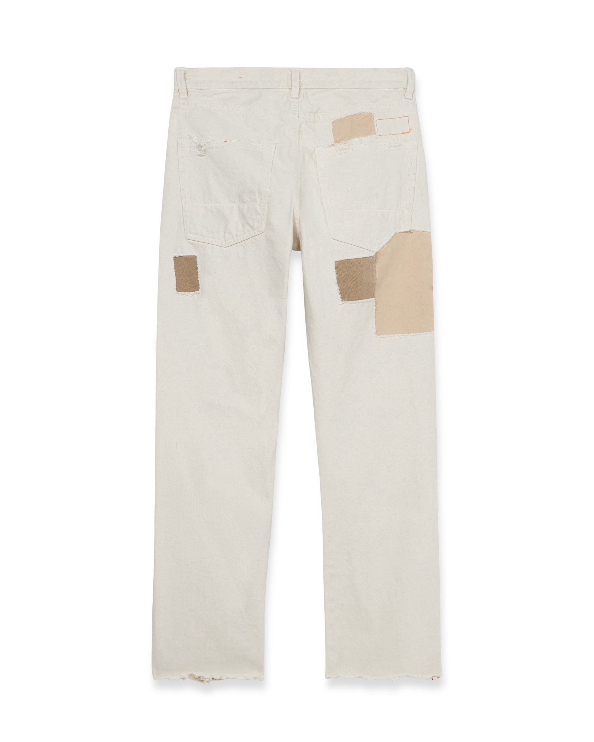 965 John Japan Denim Cimosato 5 Tasche Regular Fit Ecru'