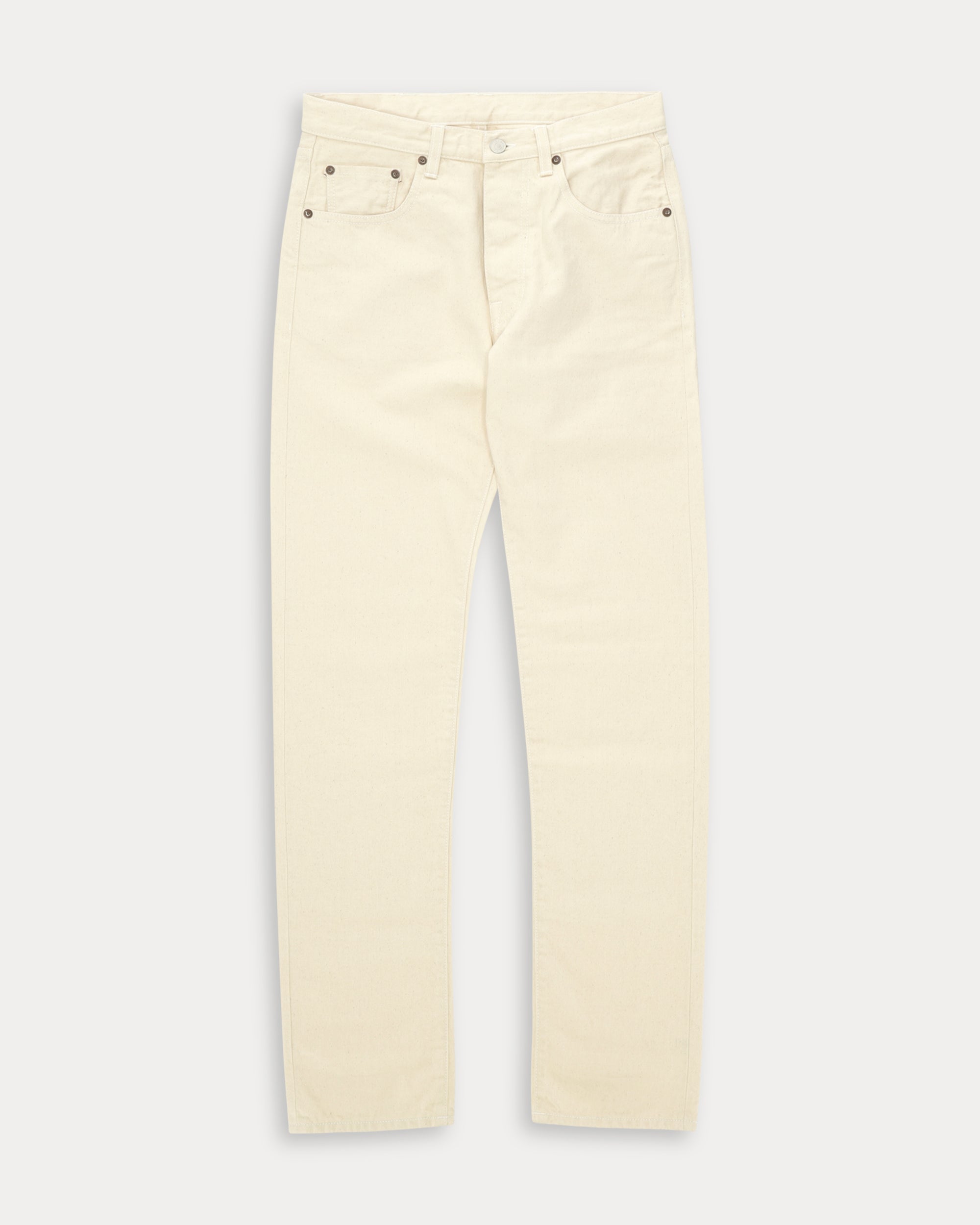 966 John Japan Denim Cimosato 5 Tasche Ecrù