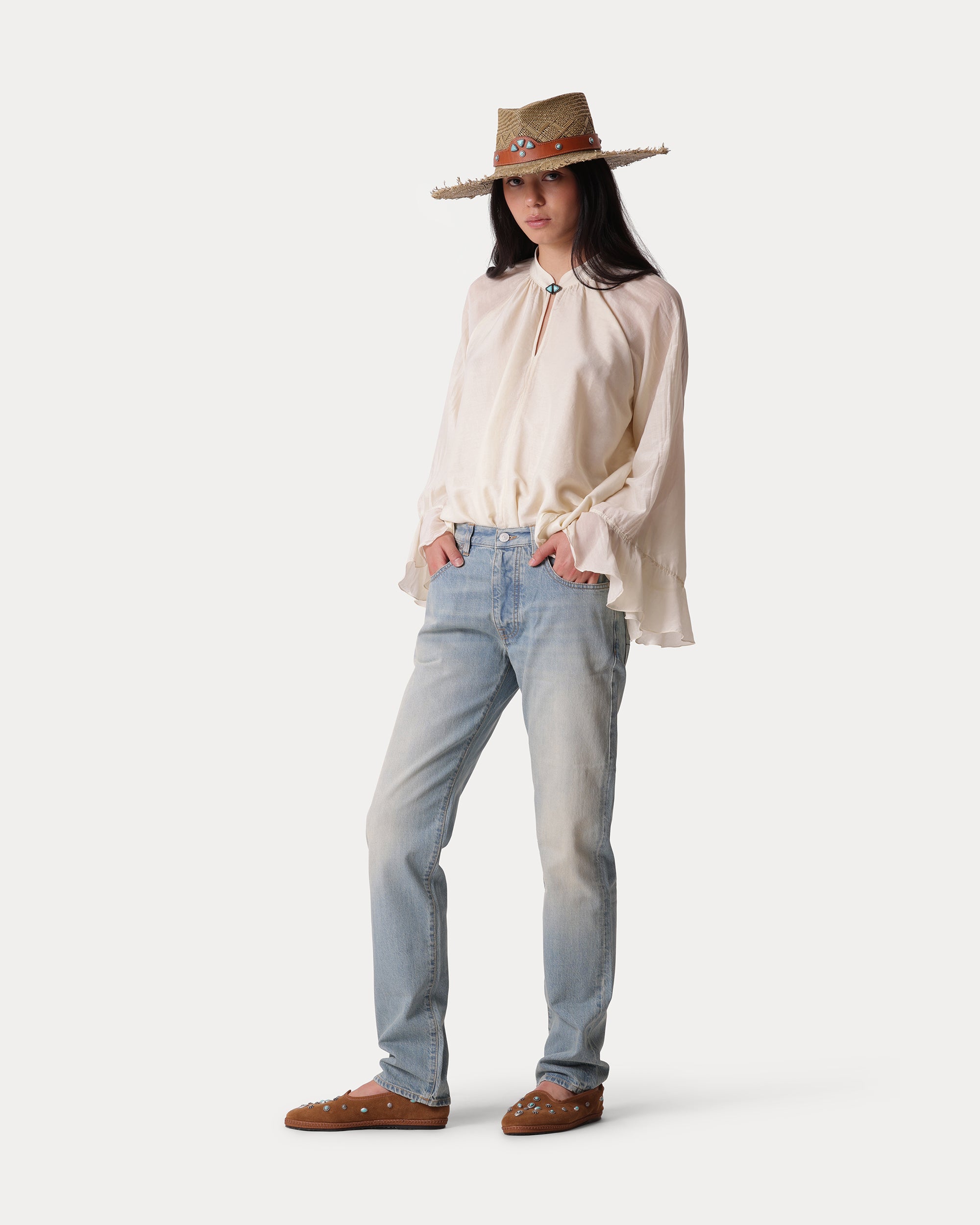966John Denim 5 Pocket Pants