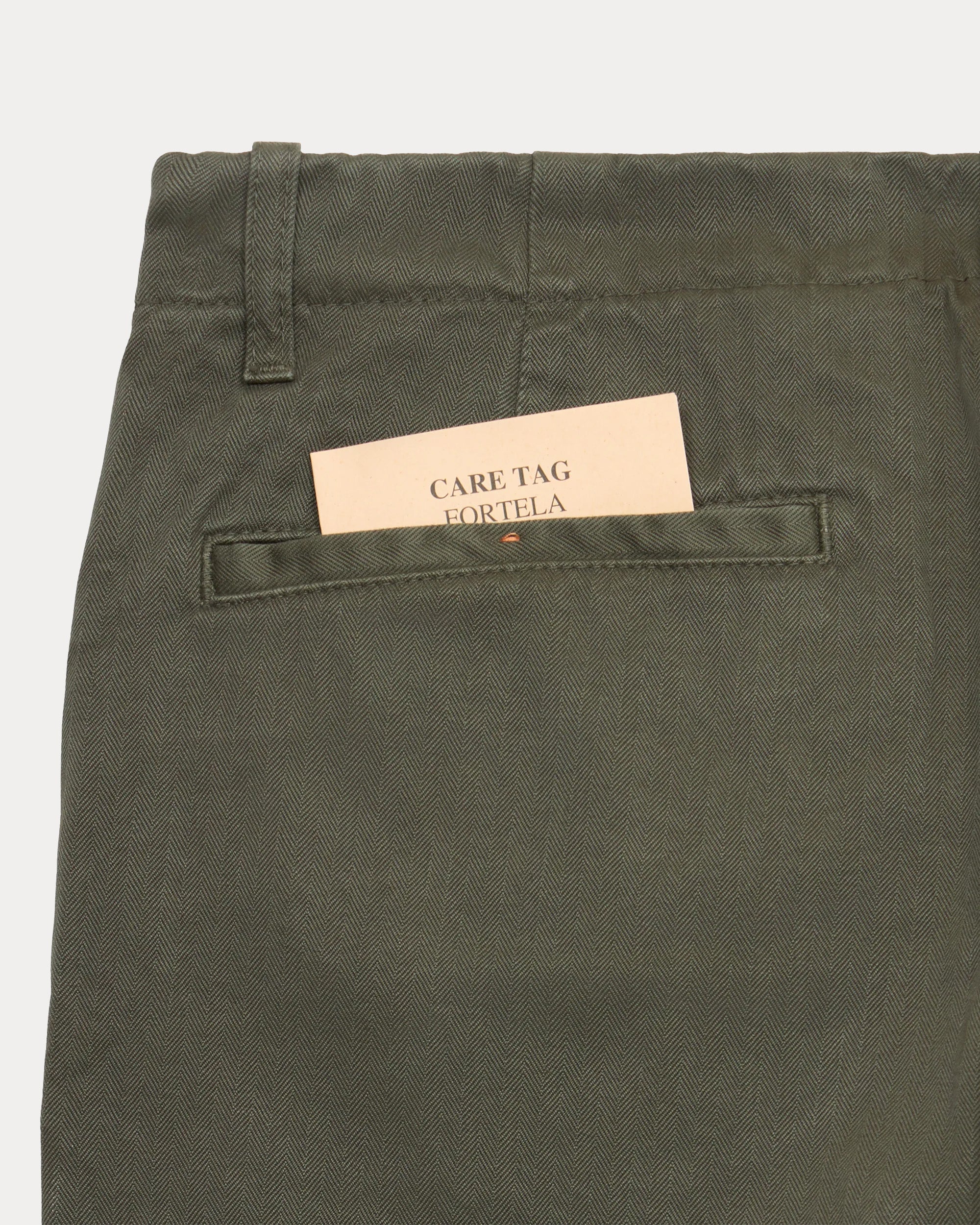Wallace Pantaloni In Herringbone