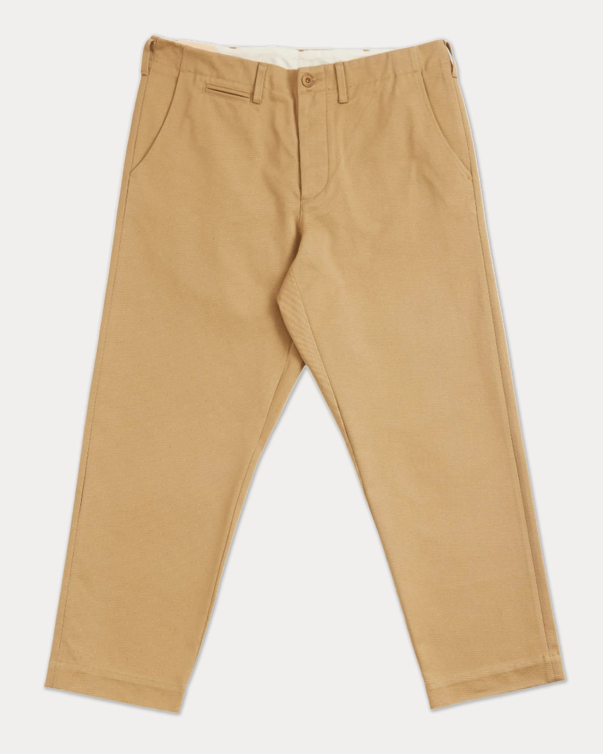 Wallace Pantaloni in Gabardine di Cotone Pesante