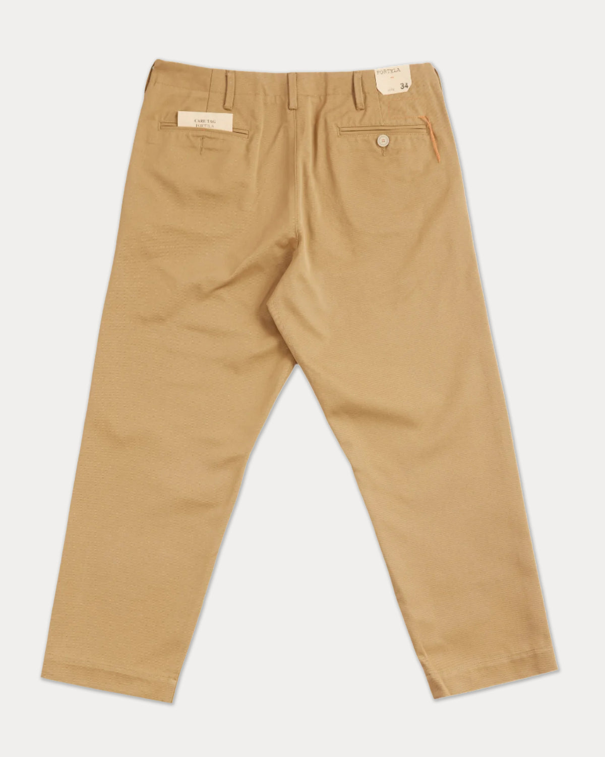 Wallace Pantaloni in Gabardine di Cotone Pesante