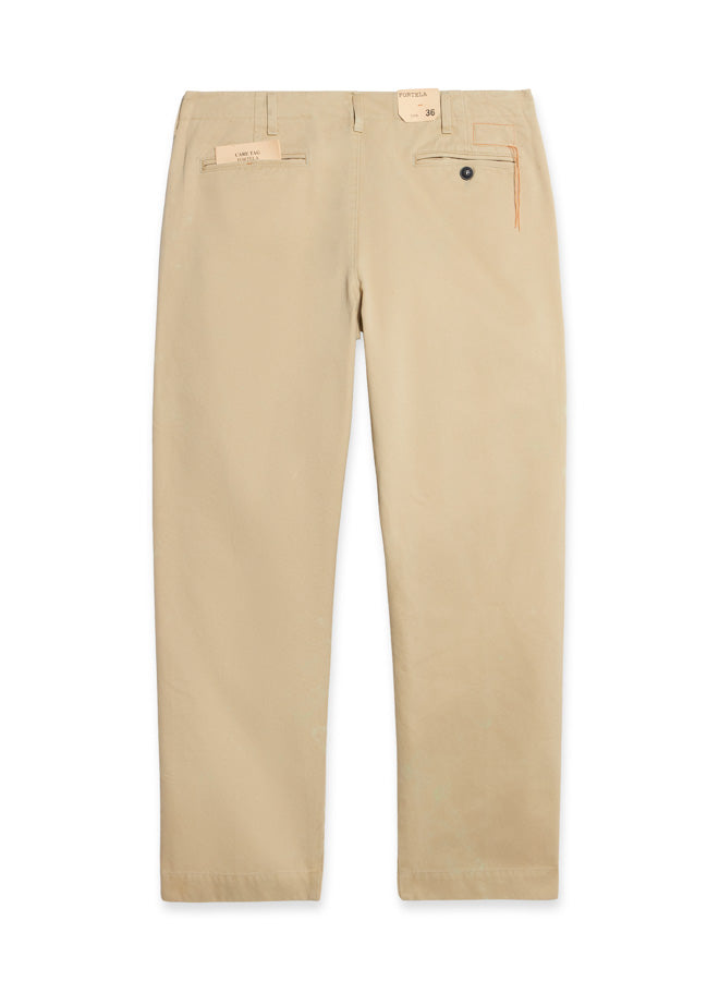 Wallace Pantaloni in Canvas di Cotone Pesante