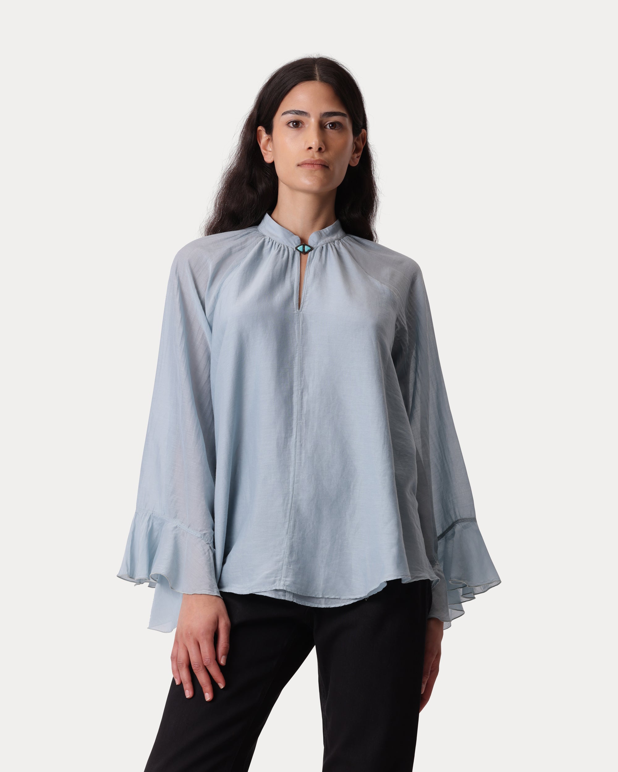Ambre Silk Shirt