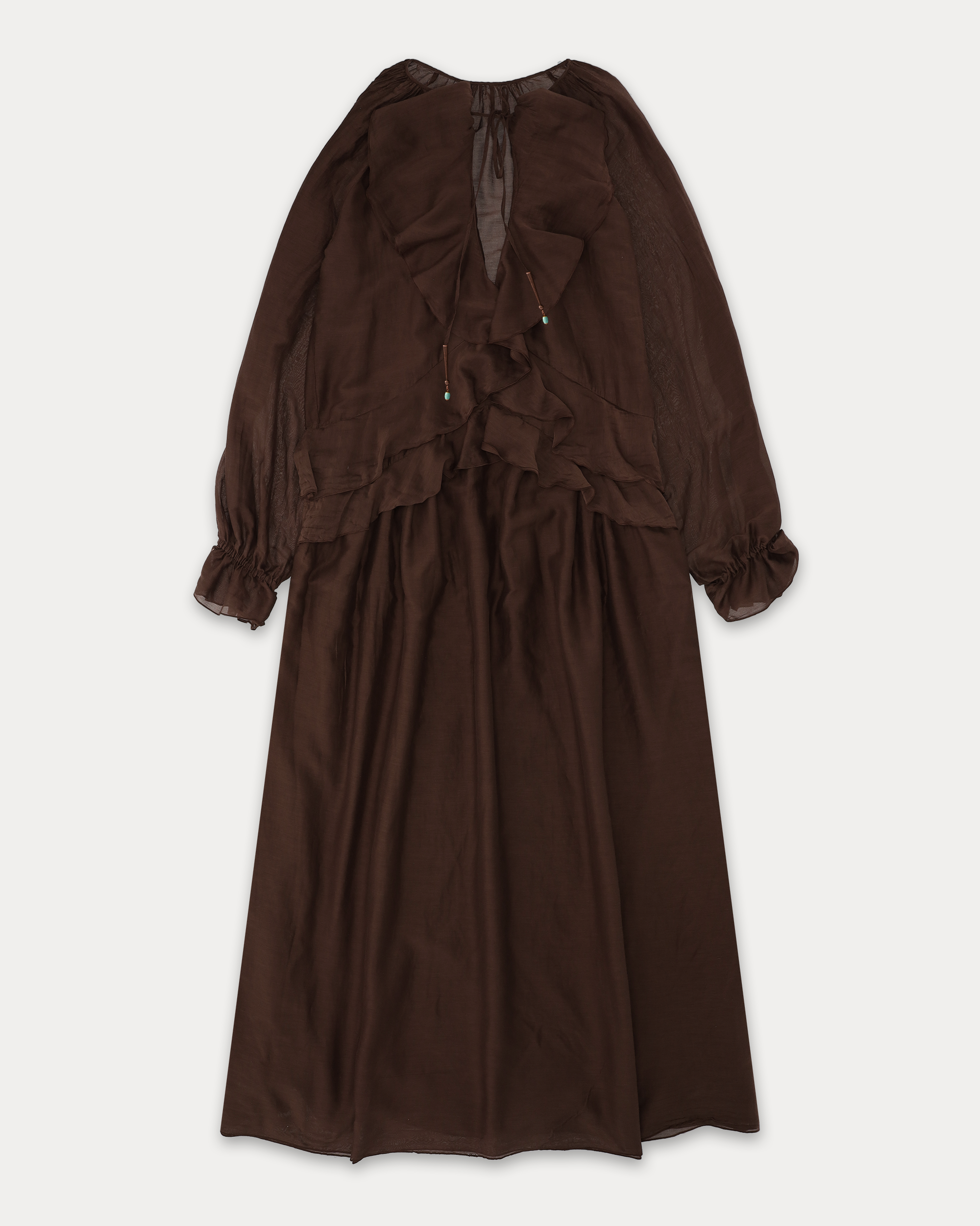 Ange Cotton and Silk Caftan