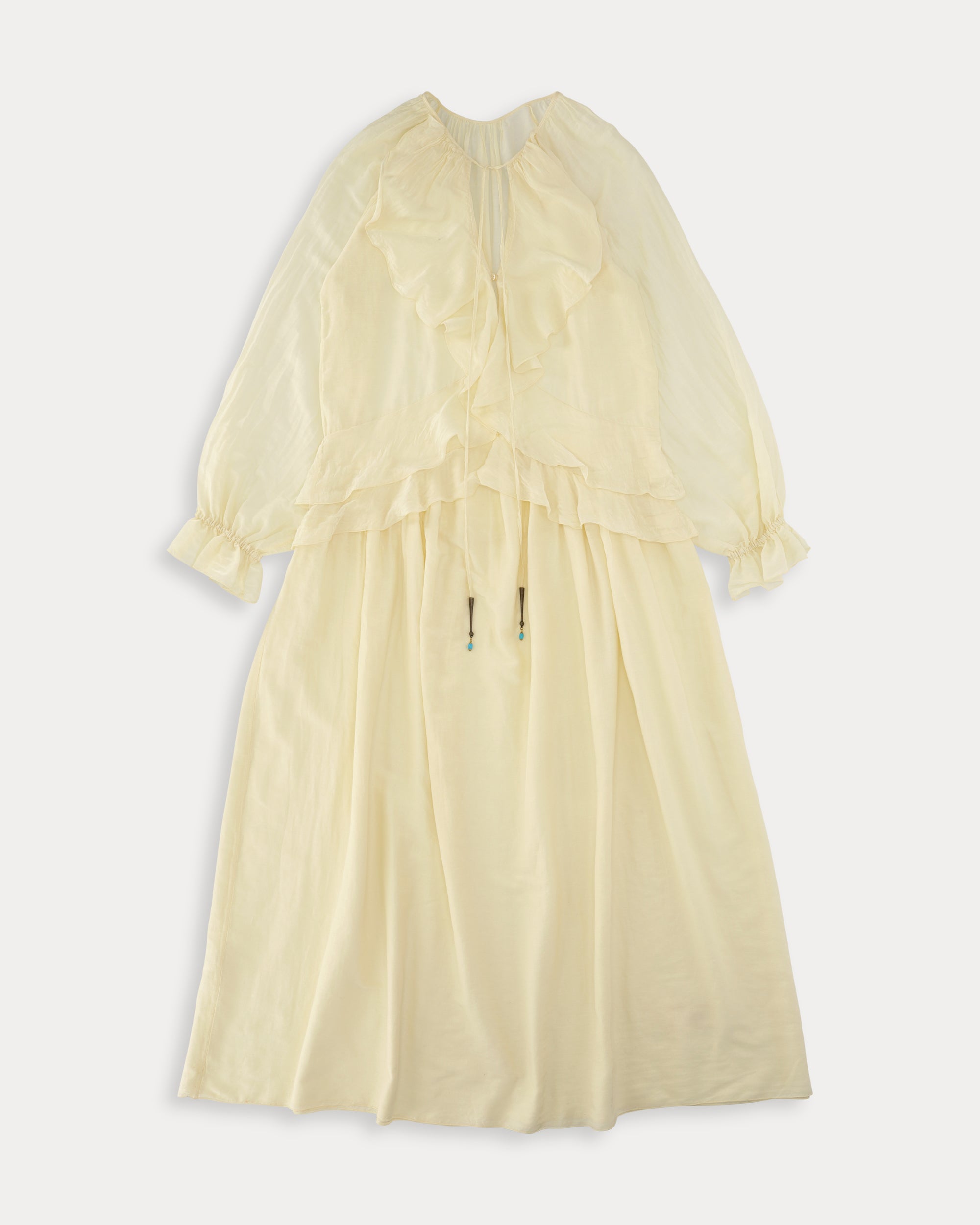 Ange Cotton and Silk Caftan