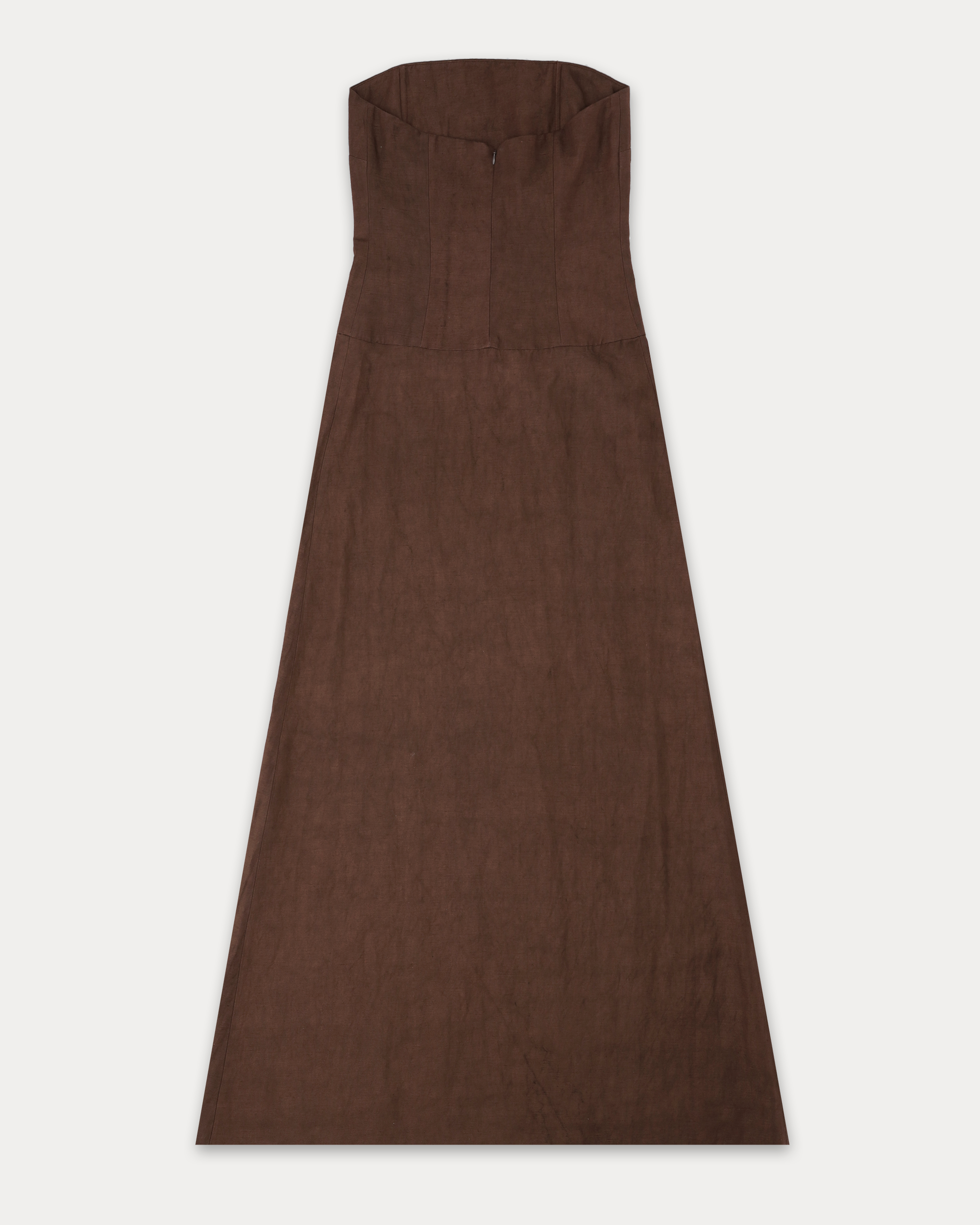 Anouk Abito In Lino Ricamato