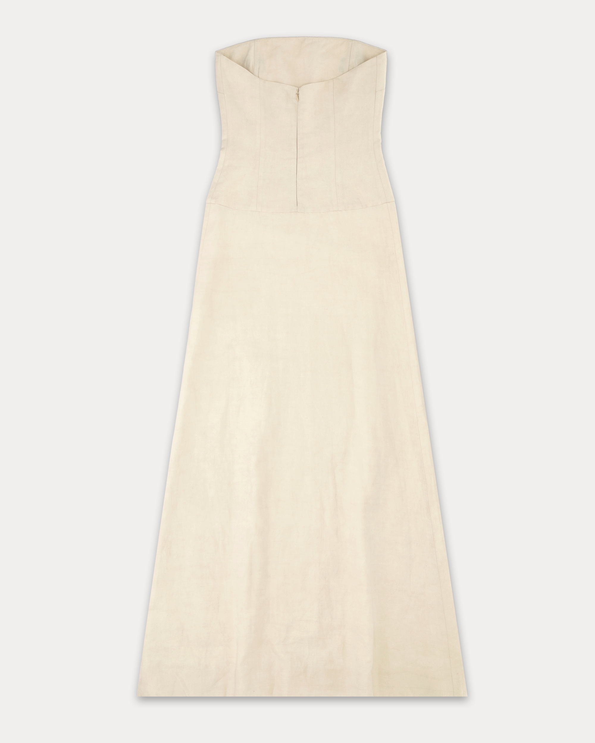 Anouk Abito In Lino Ricamato