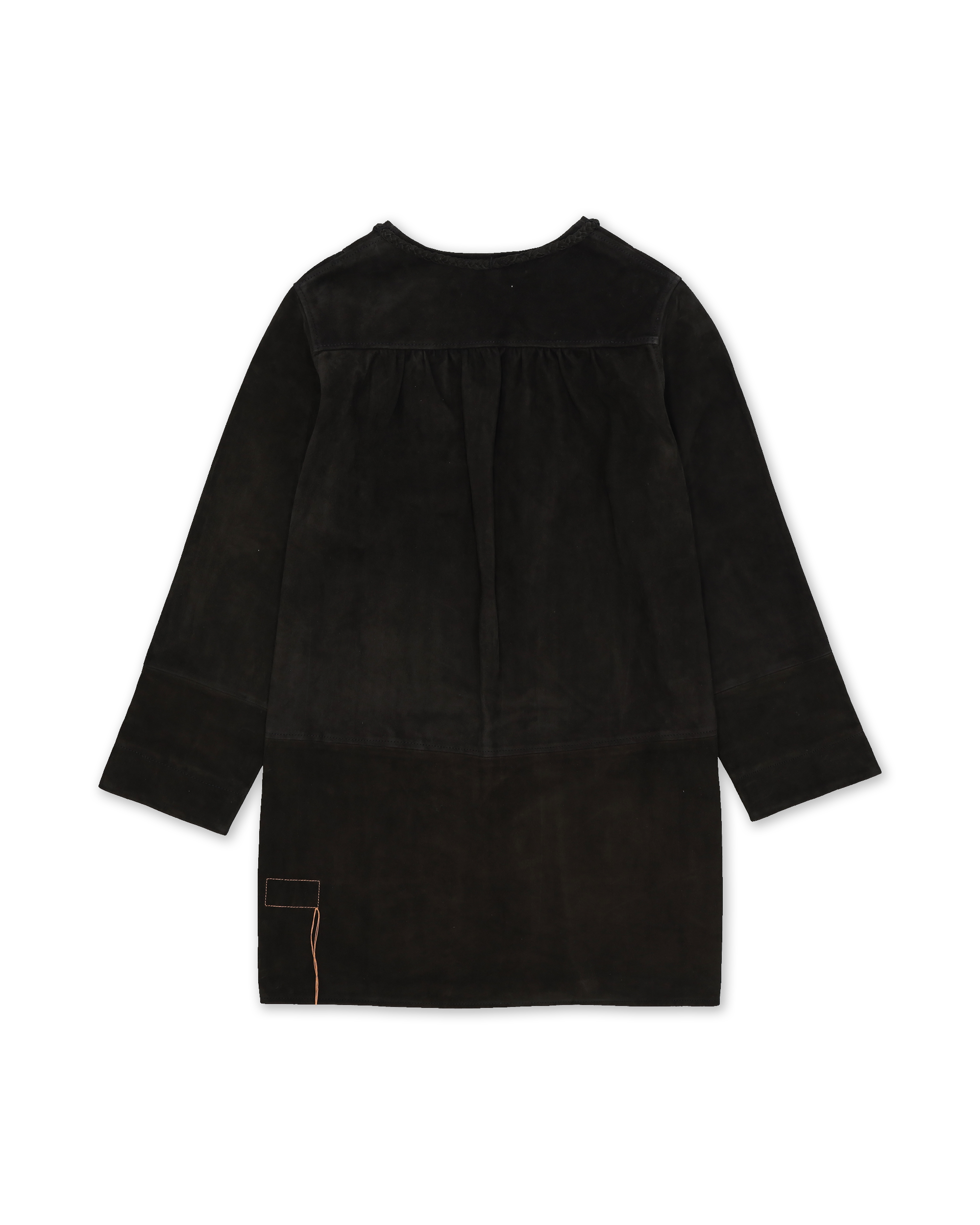 Athena Abito Corto In Pelle Scamosciata